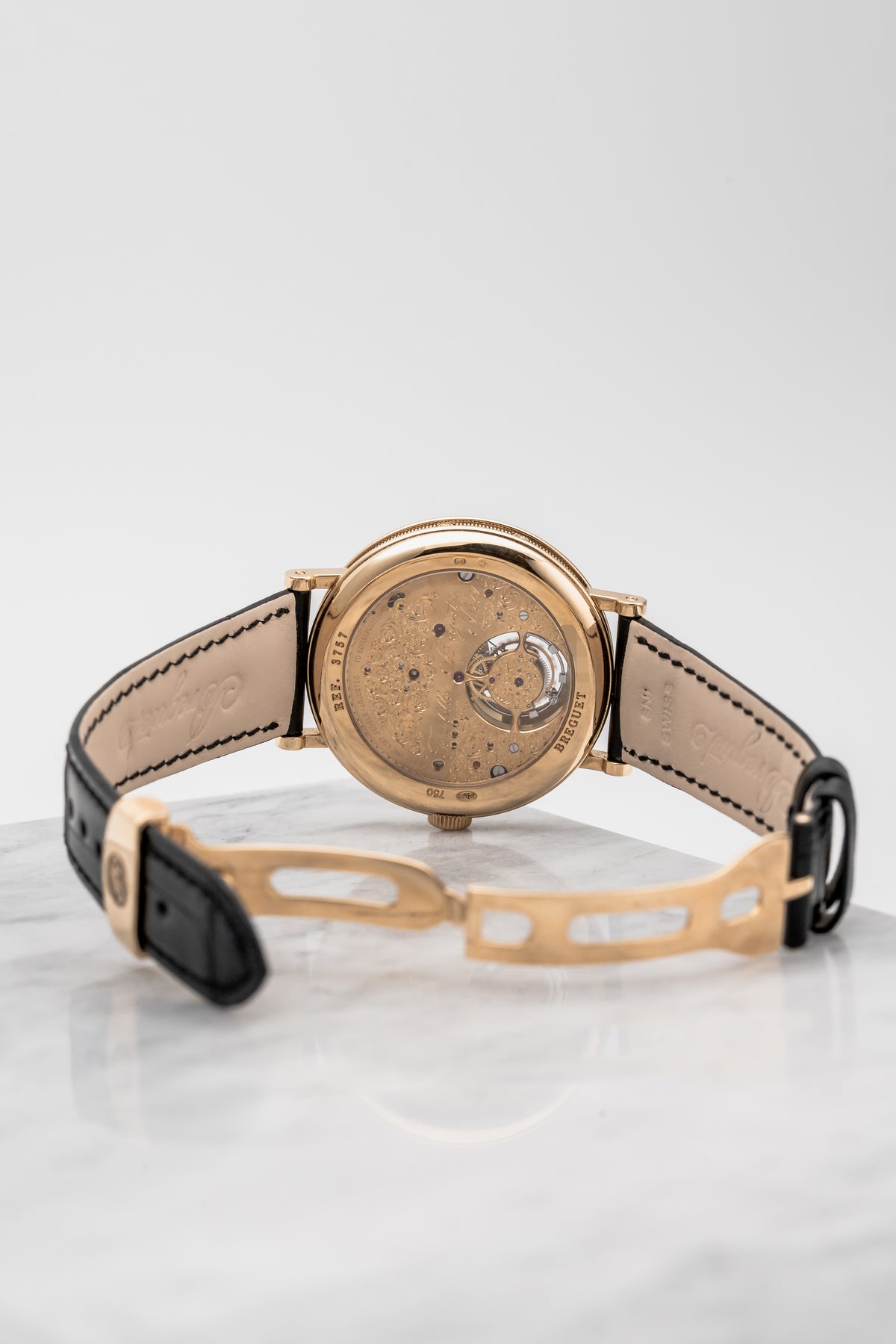 Breguet Classique Tourbillon Perpetual Calendar 3757BA Silver Dial