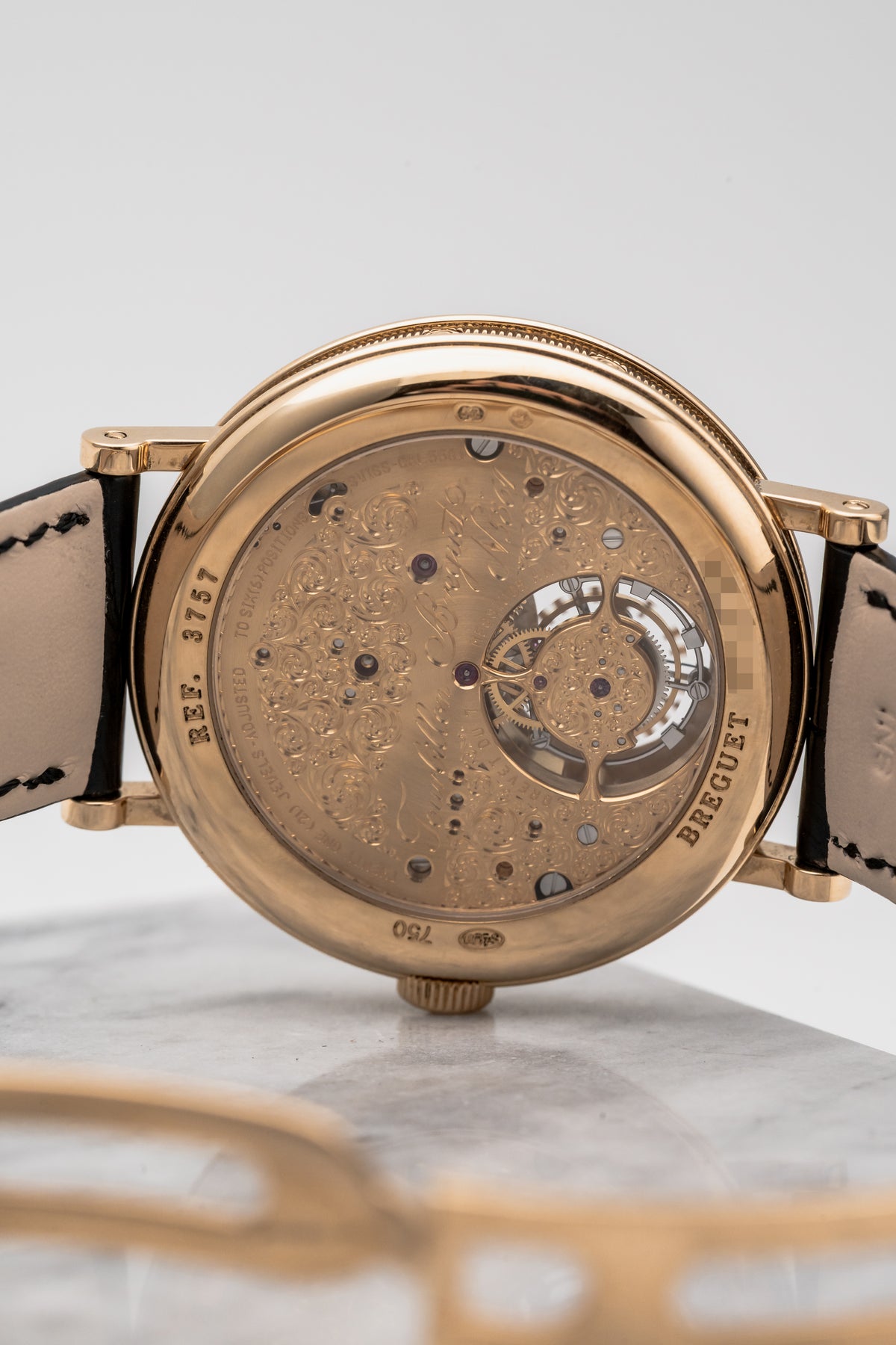 Breguet Classique Tourbillon Perpetual Calendar 3757BA Silver Dial