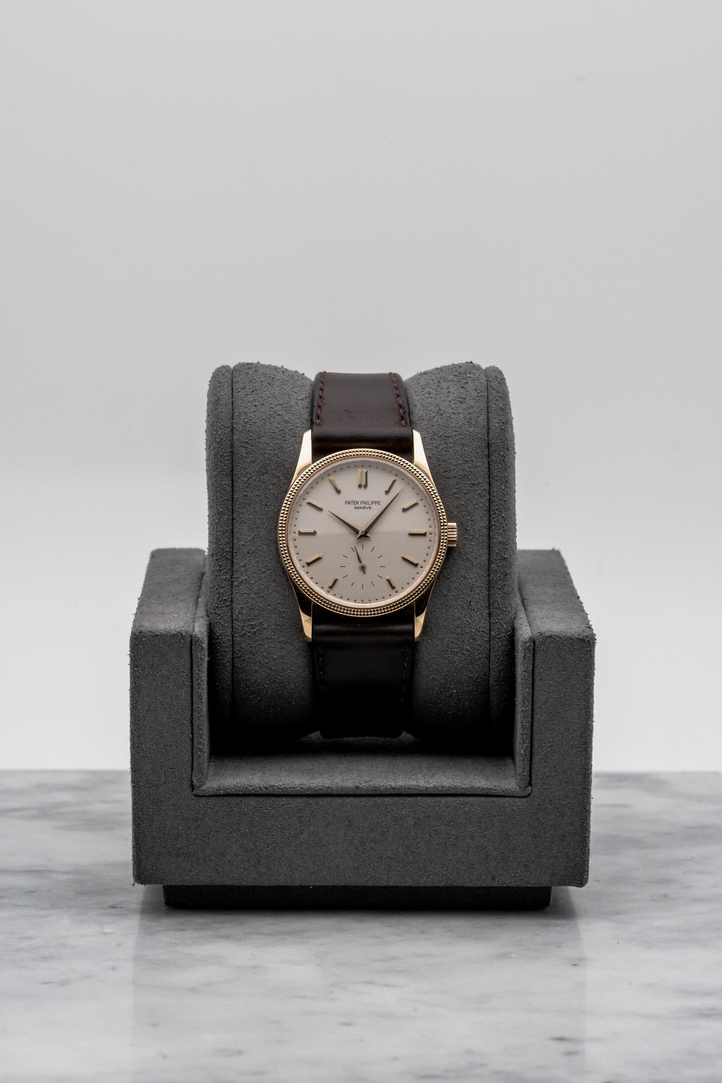 Patek Philippe Calatrava 3796D Hobnail, Silver Dial
