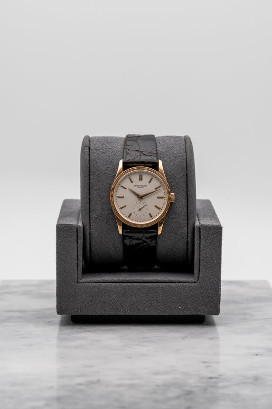 Patek Philippe Calatrava 3796D Hobnail Silver Dial