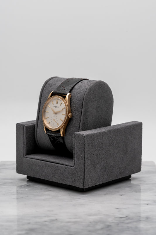 Patek Philippe Calatrava 3796D Hobnail Silver Dial