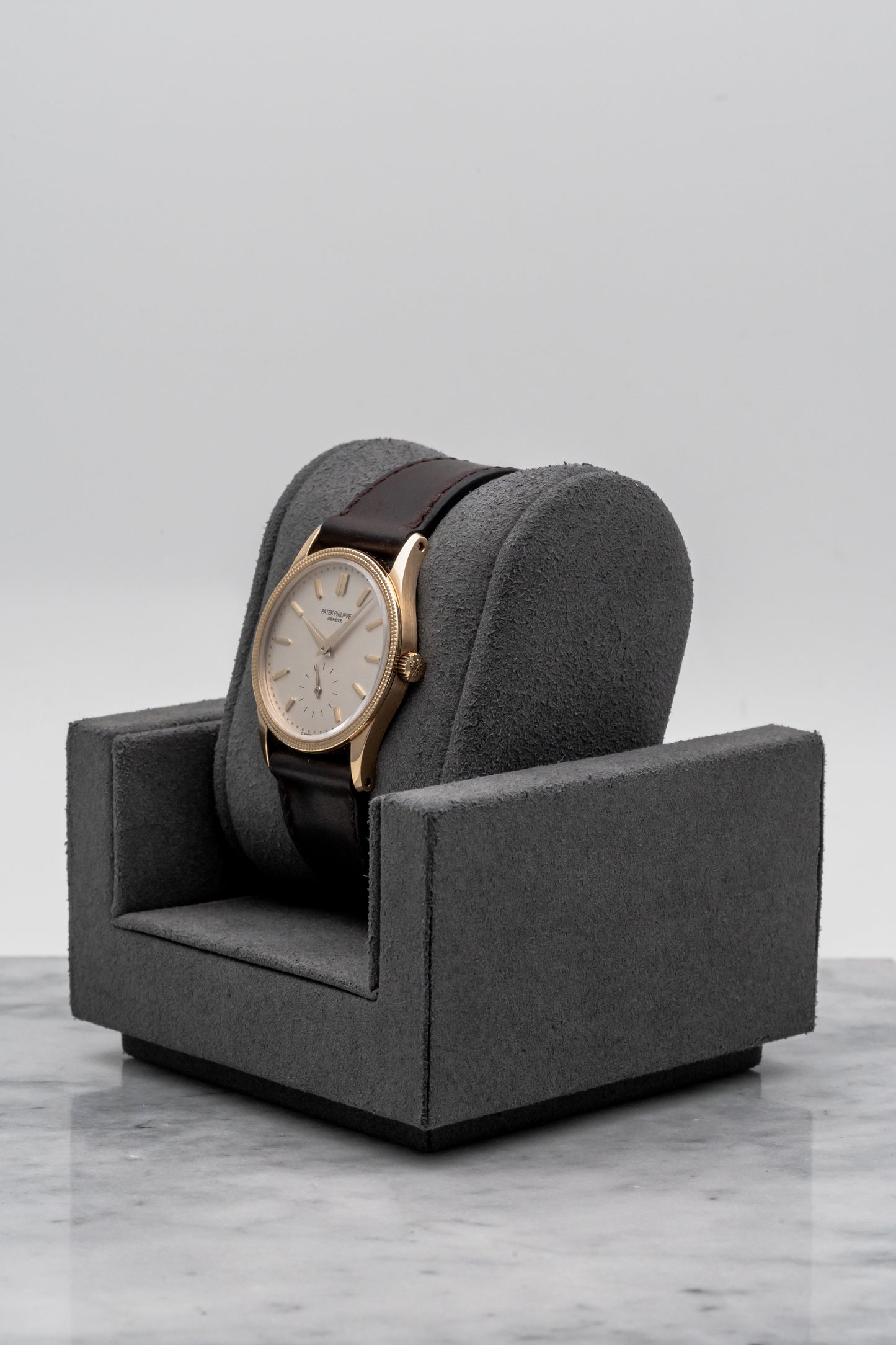Patek Philippe Calatrava 3796D Hobnail, Silver Dial