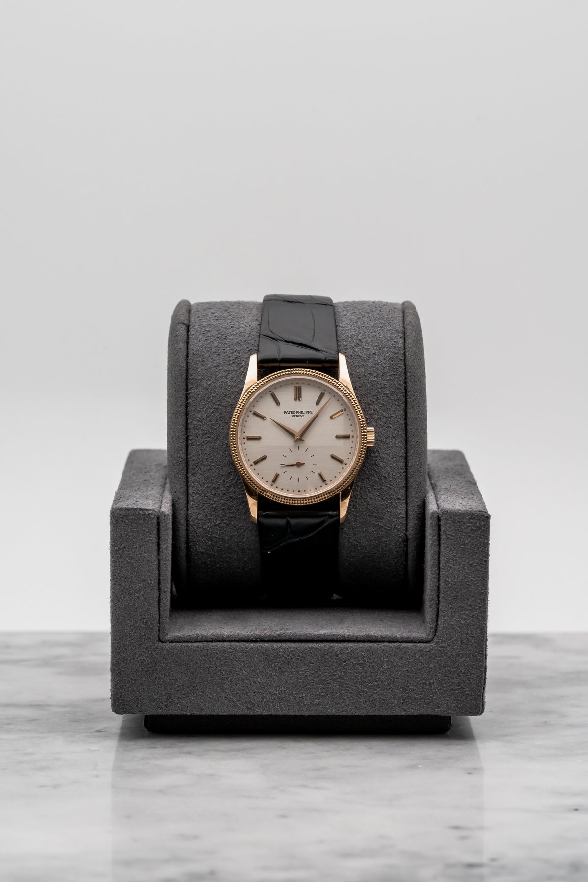 Patek Philippe Calatrava 3796D Hobnail Silver Dial