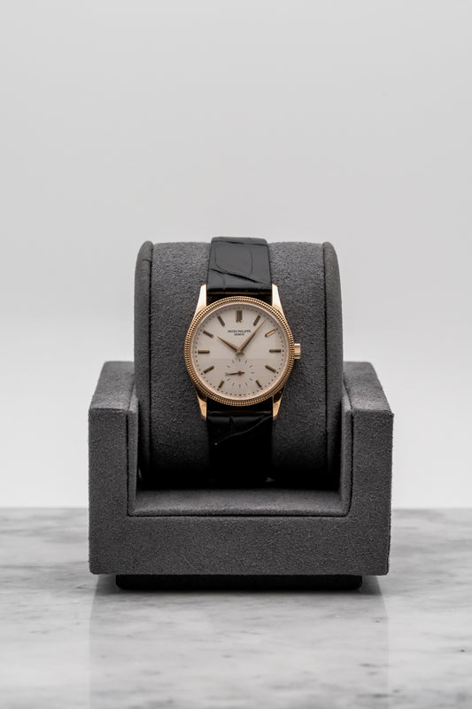 Patek Philippe Calatrava 3796D Hobnail Silver Dial