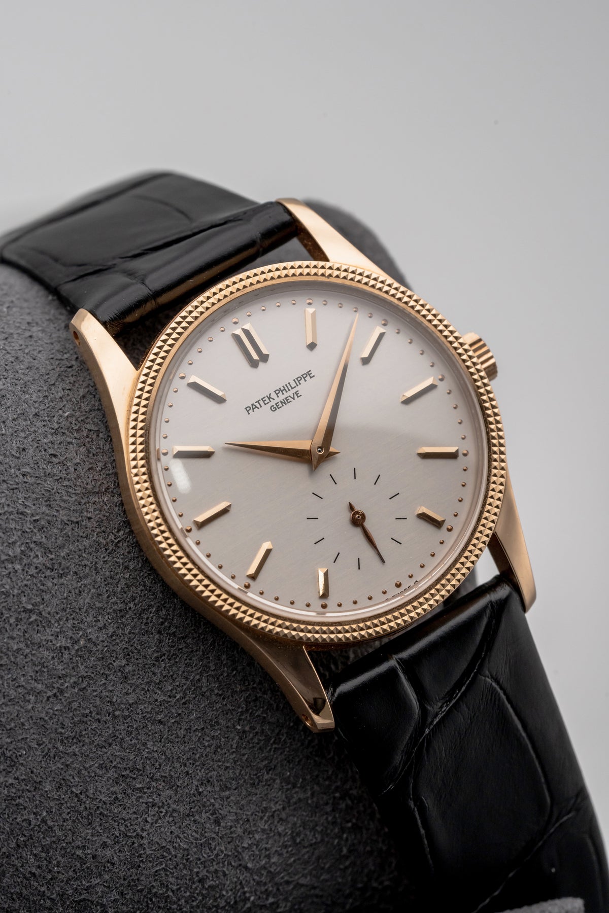 Patek Philippe Calatrava 3796D Hobnail Silver Dial