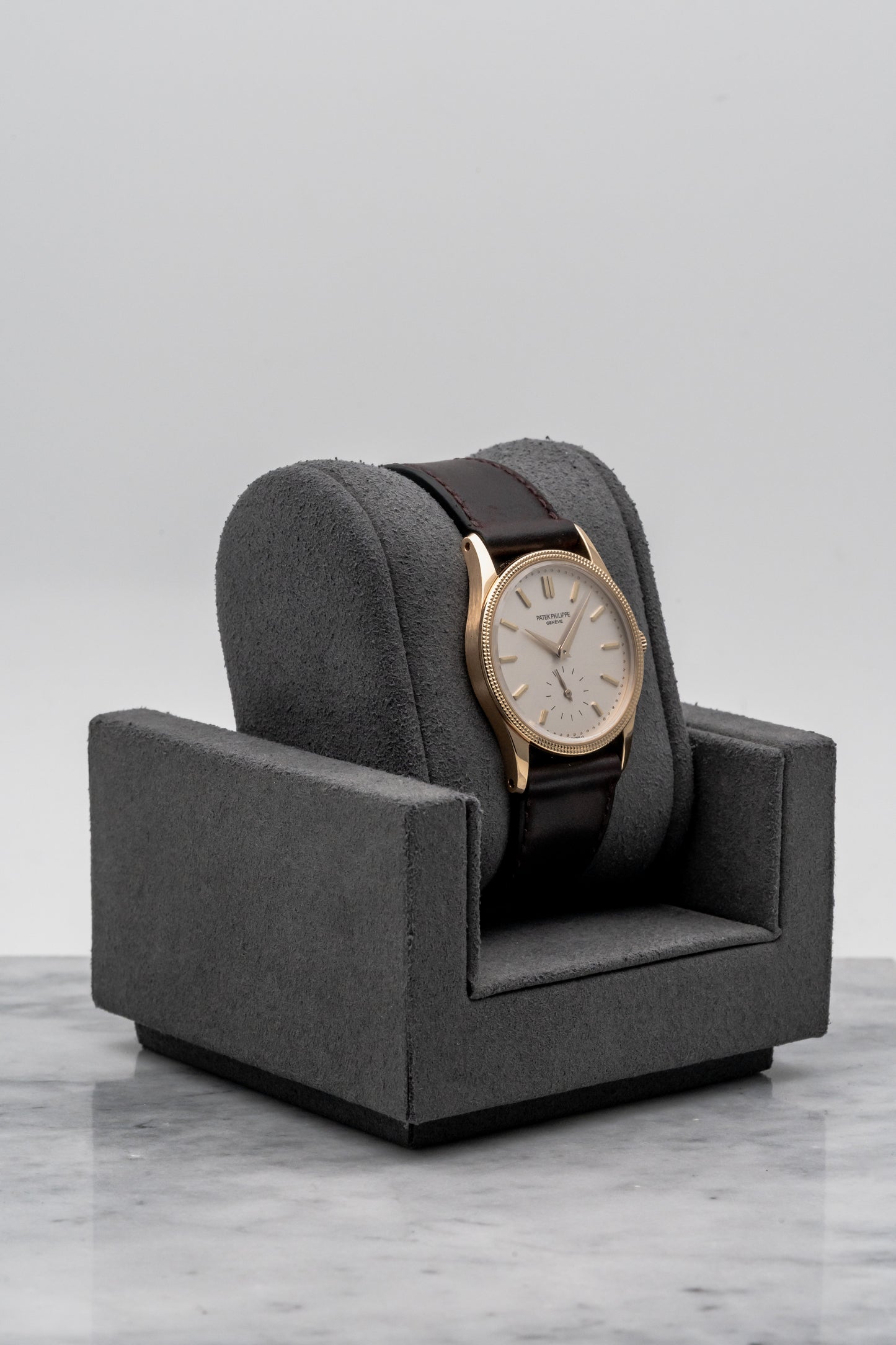 Patek Philippe Calatrava 3796D Hobnail, Silver Dial