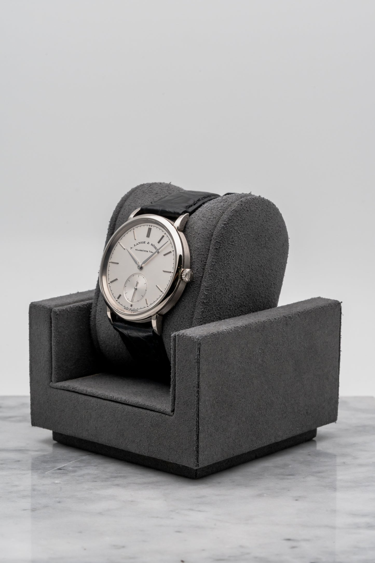 A. Lange & Söhne Saxonia Automatic 380.026 Silver Dial