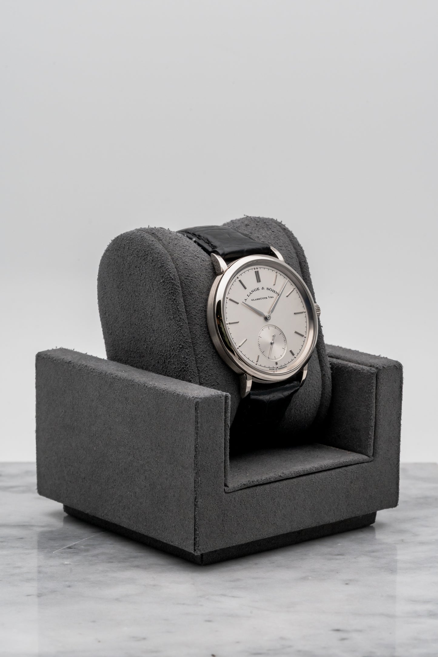 A. Lange & Söhne Saxonia Automatic 380.026 Silver Dial