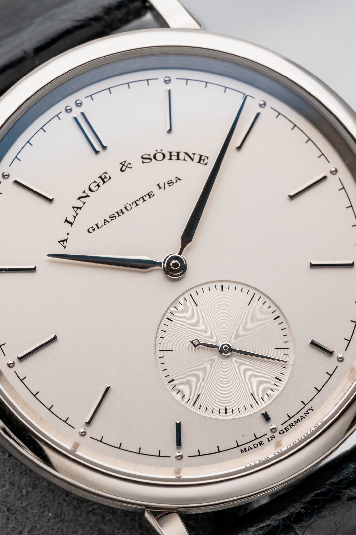 A. Lange & Söhne Saxonia Automatic 380.026 Silver Dial