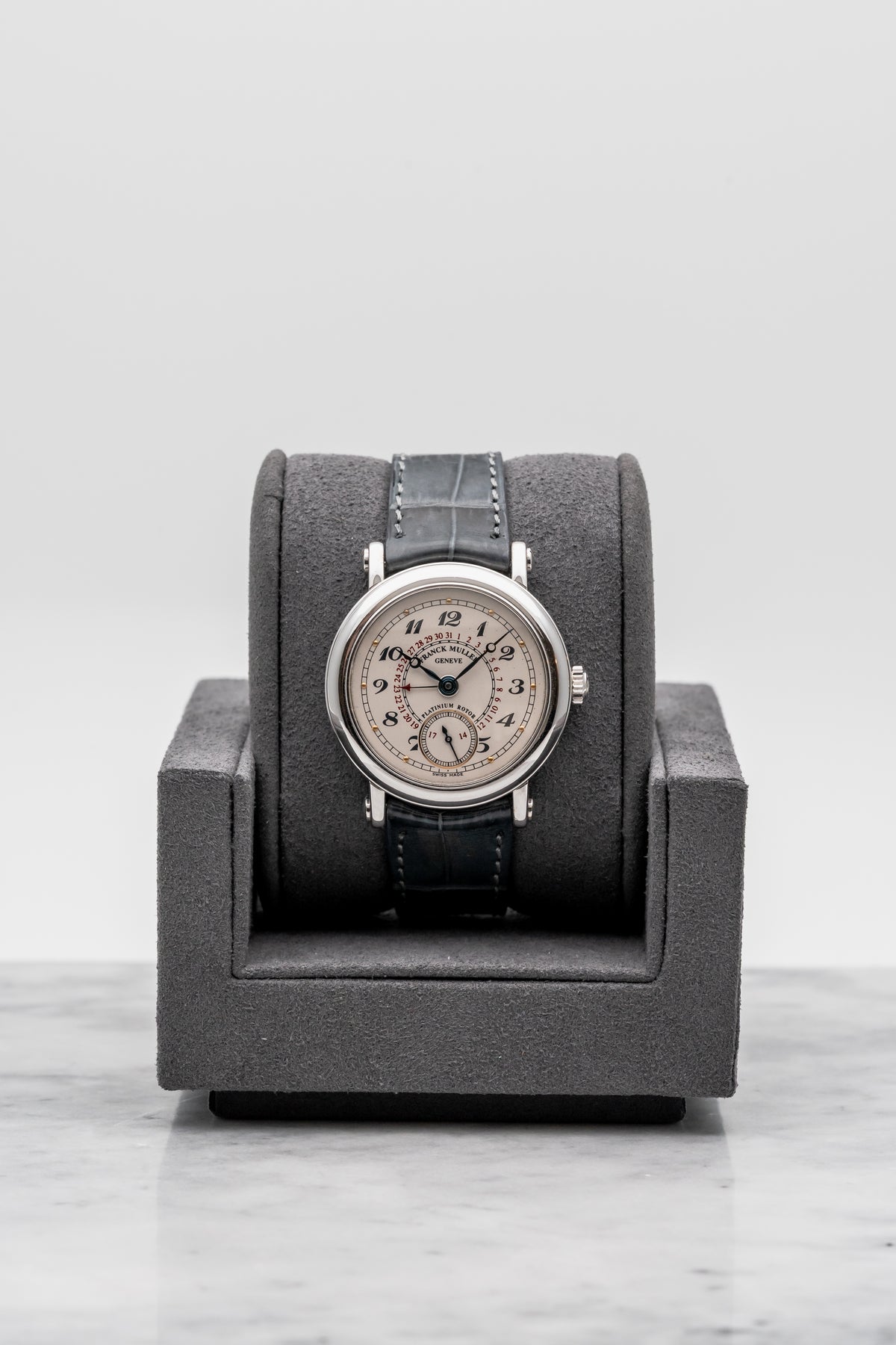 Franck Muller Platinum Rotor 3801 S6Q Silver Dial