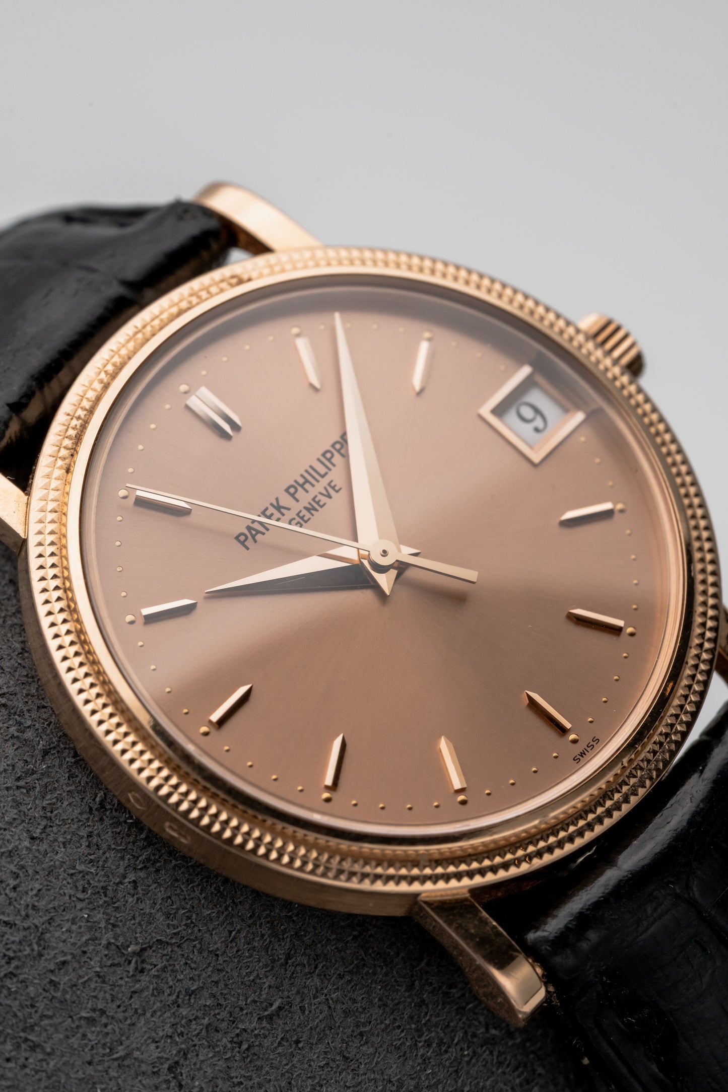 Patek Philippe Calatrava Clous de Paris 3802/200R-001 Pink on Pink