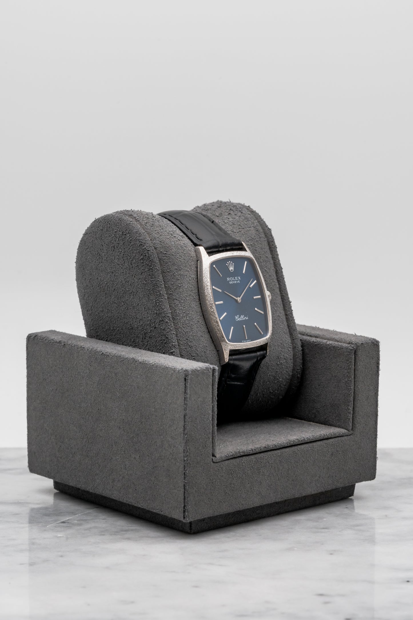 Rolex Cellini 3807 Blue Dial