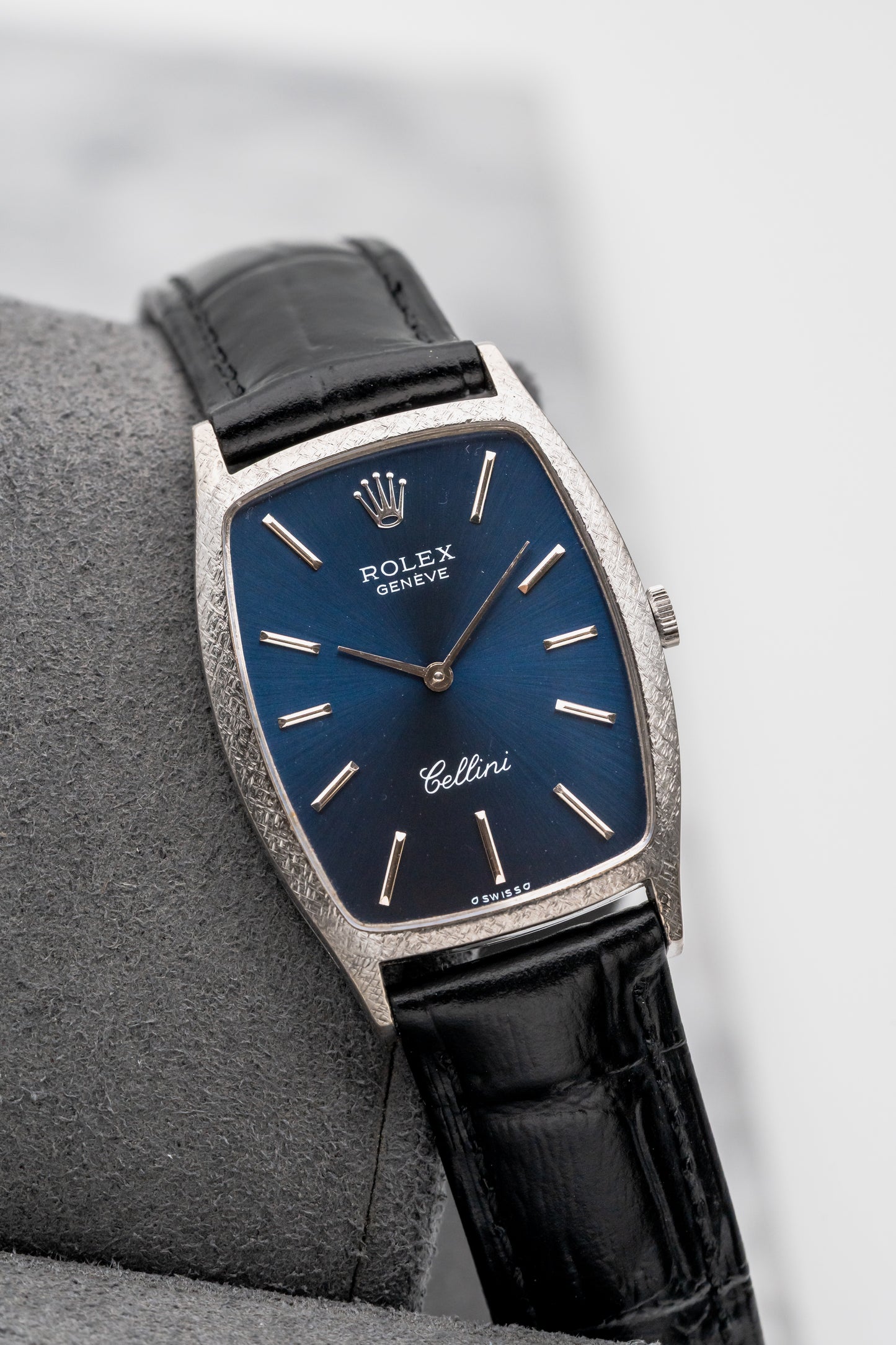 Rolex Cellini 3807 Blue Dial