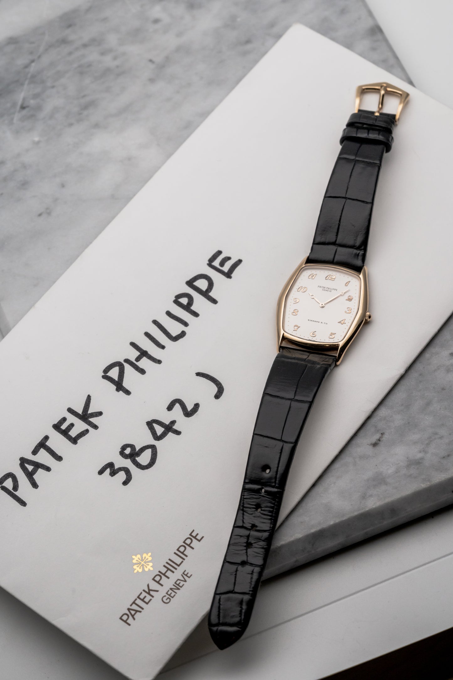 Patek Philippe Gondolo 3842J Tiffany White Dial W/Patek Service 2025