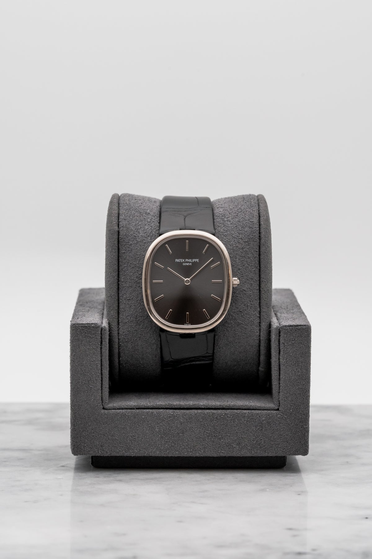 Patek Philippe Golden Ellipse 3738G Grey Dial