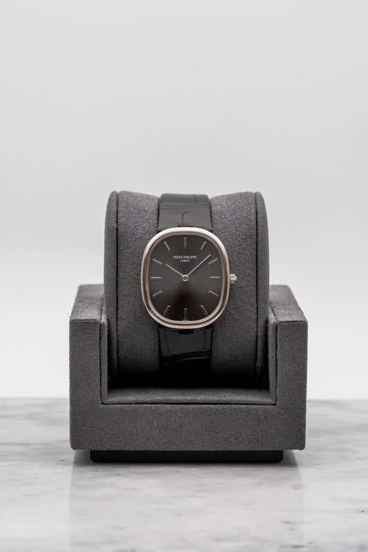 Patek Philippe Golden Ellipse 3738G Grey Dial