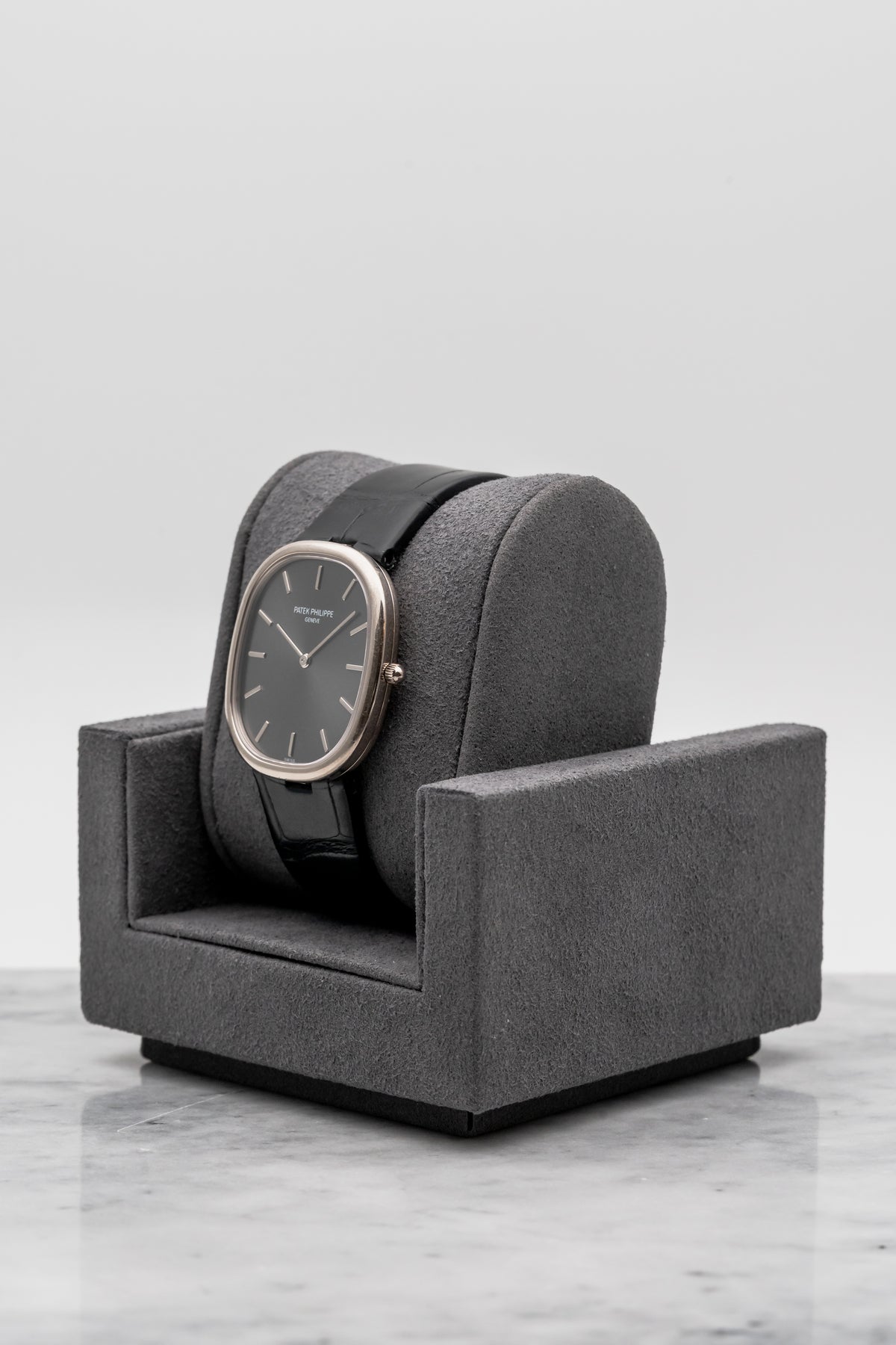 Patek Philippe Golden Ellipse 3738G Grey Dial
