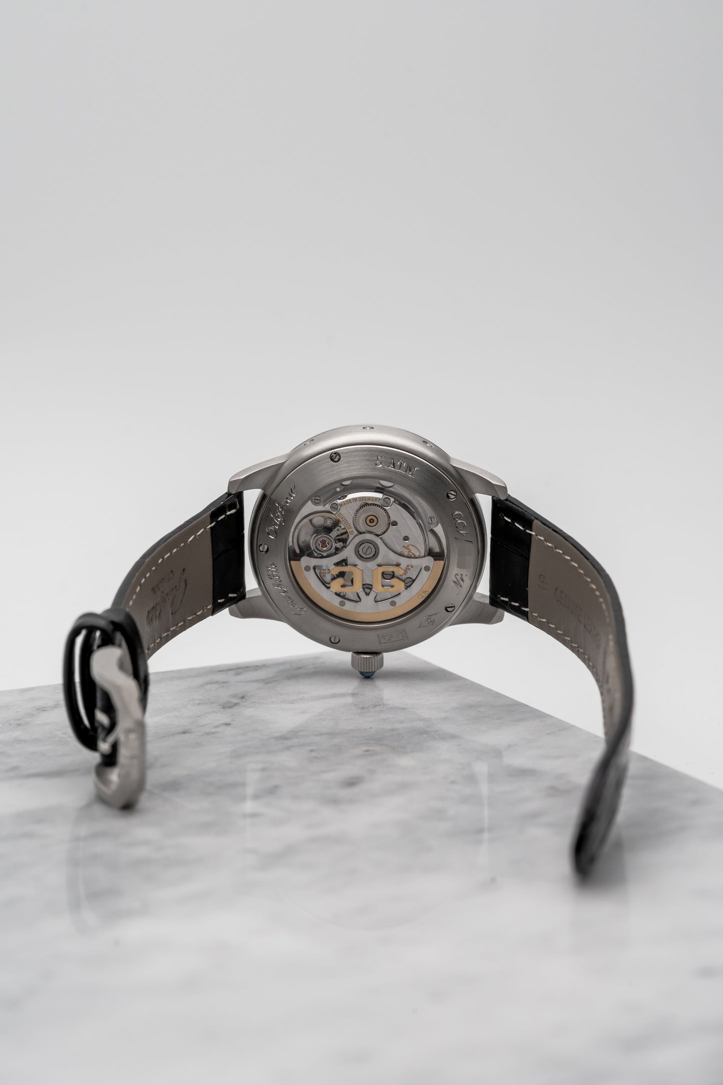 Glashütte Original Senator Perpetual Calendar 39-50-08-15-04, Blue Dial