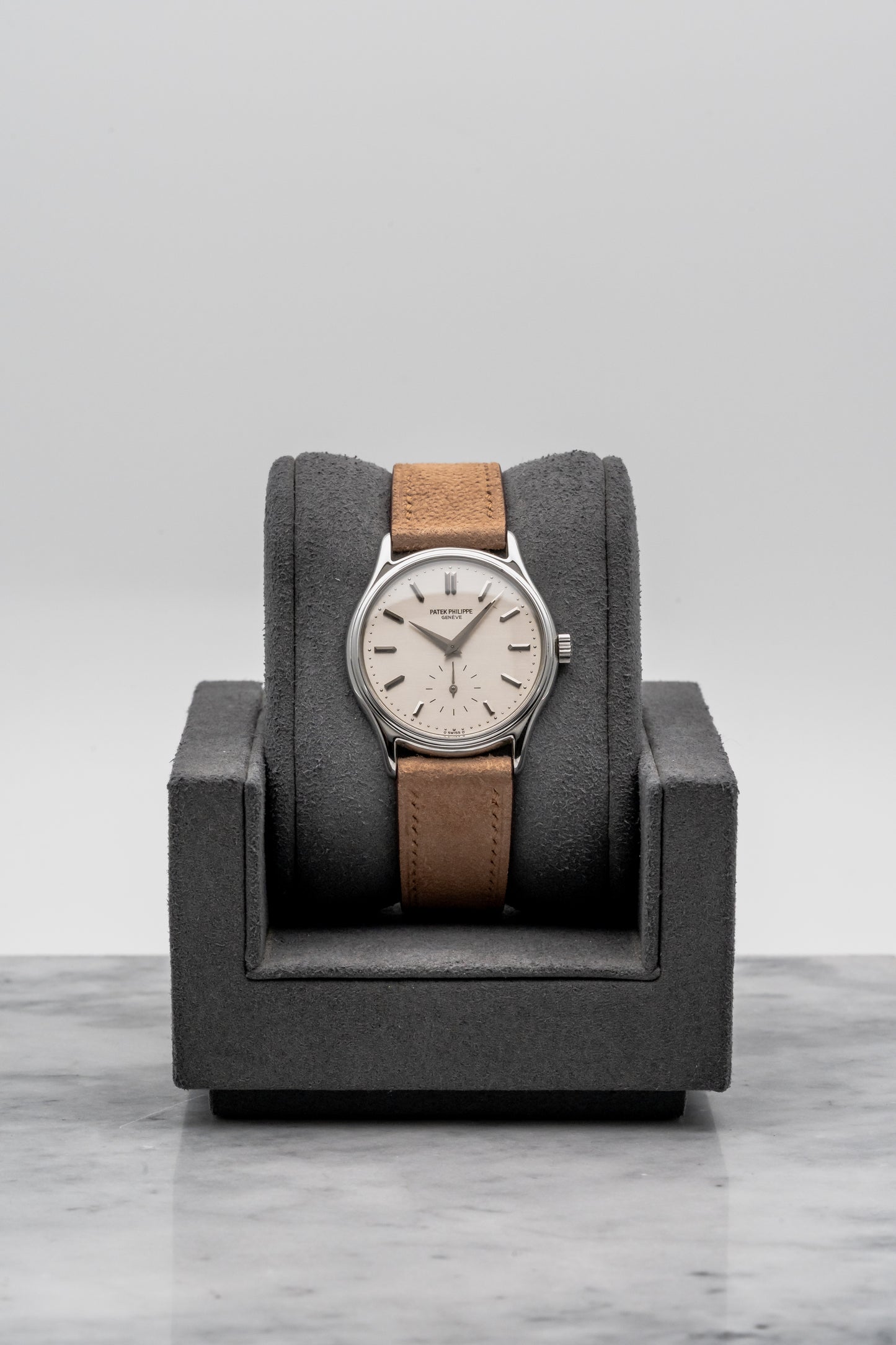 Patek Philippe Calatrava 3923A Silver Dial, Steel