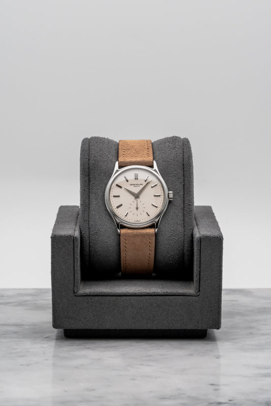 Patek Philippe Calatrava 3923A Silver Dial, Steel