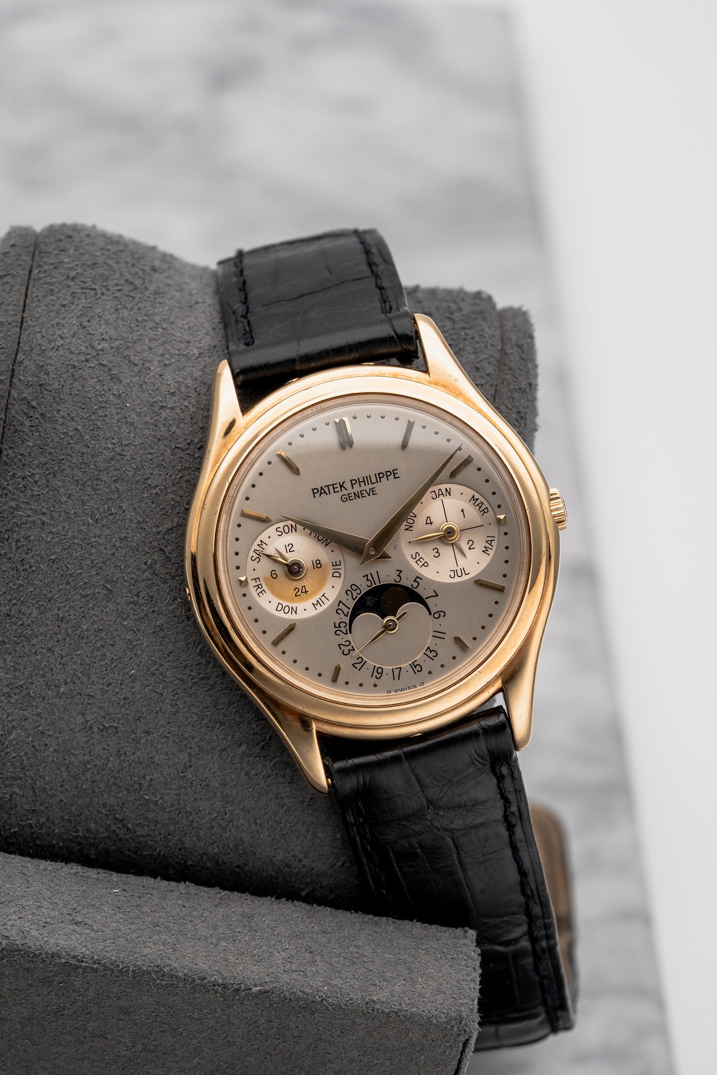 Patek Philippe Perpetual Calendar 3rd Series 3940J Silver Dial