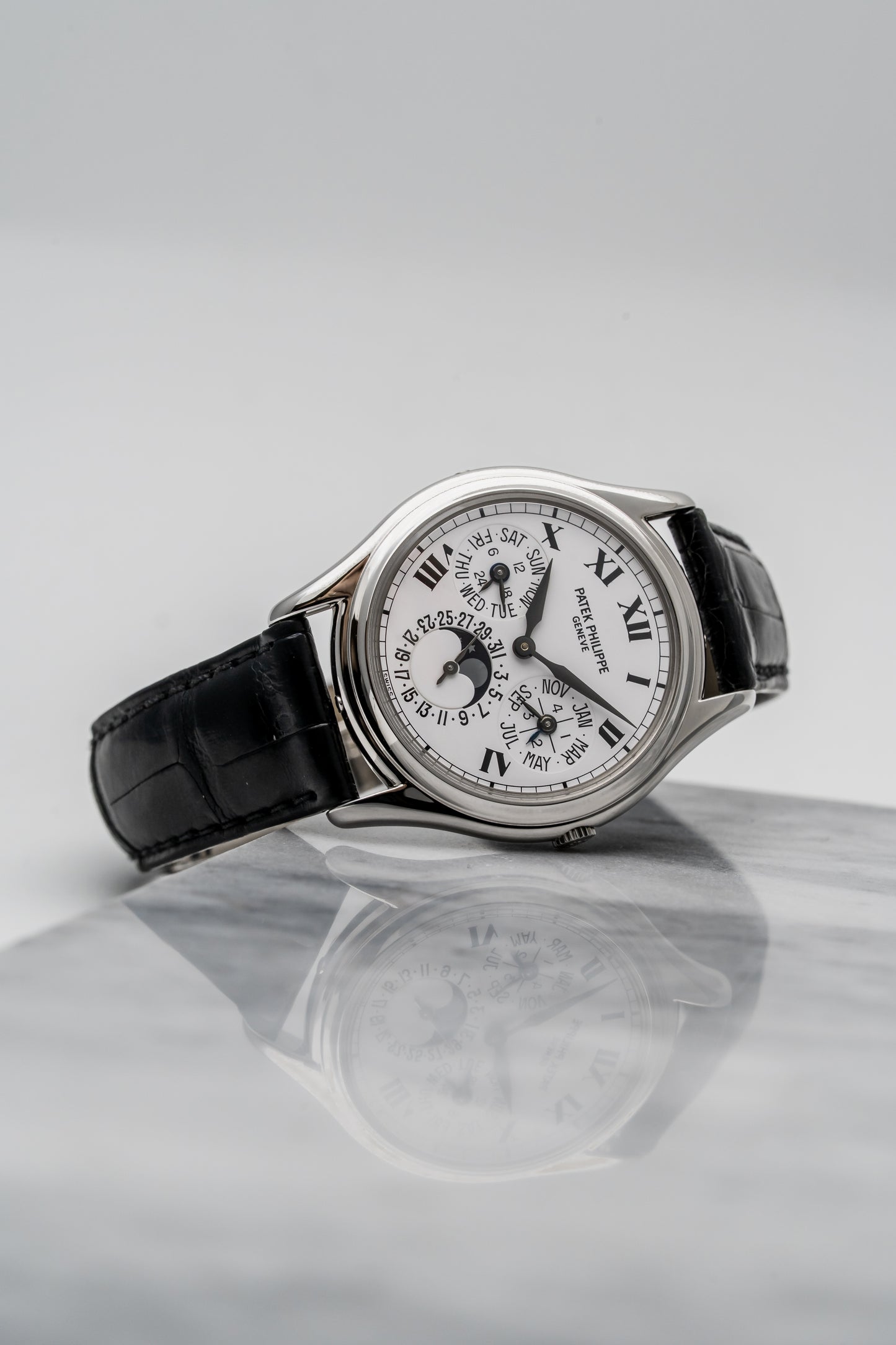 Patek Philippe Perpetual Calendar 3940G White Dial