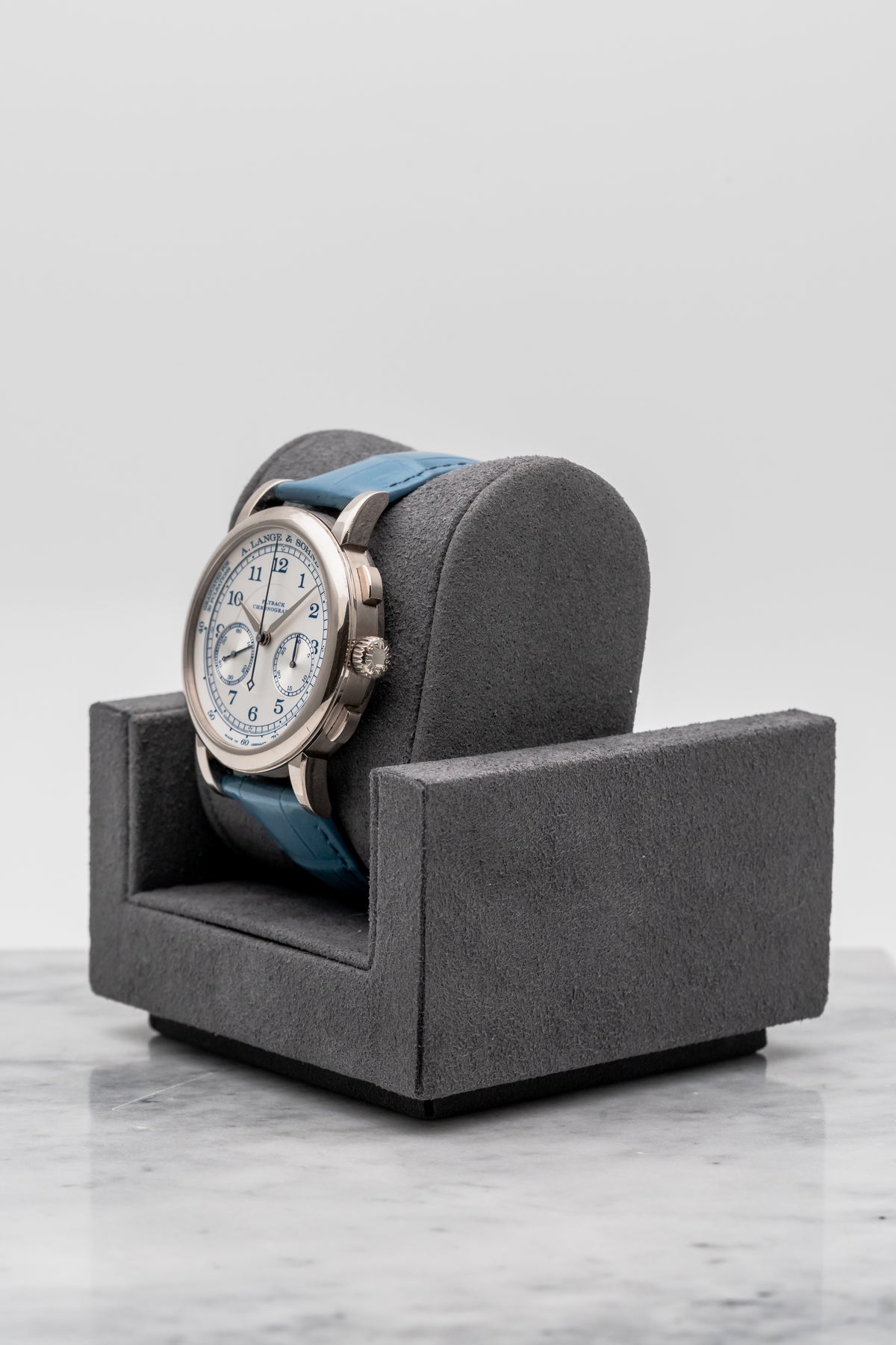 A. Lange & Söhne 1815 Chronograph Boutique Edition 414.026 Silver Dial