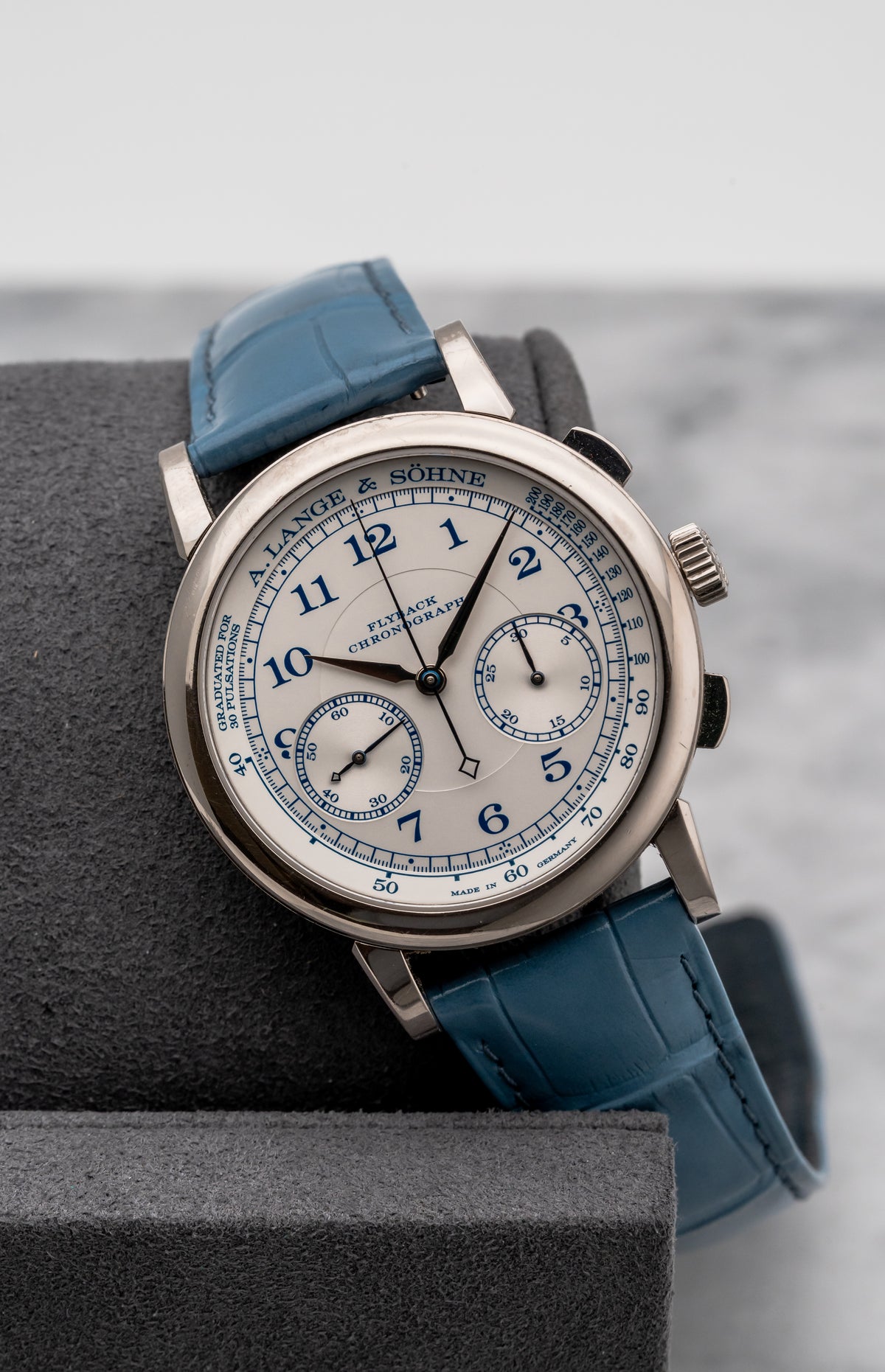 A. Lange & Söhne 1815 Chronograph Boutique Edition 414.026 Silver Dial
