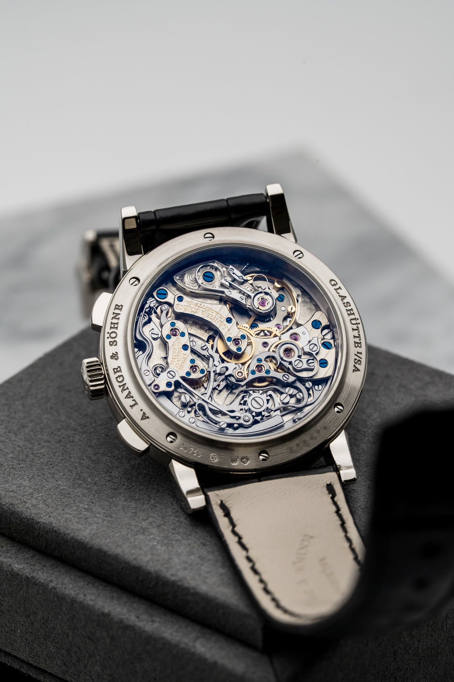 A. Lange & Söhne Datograph Chronograph 414.028 Black Dial
