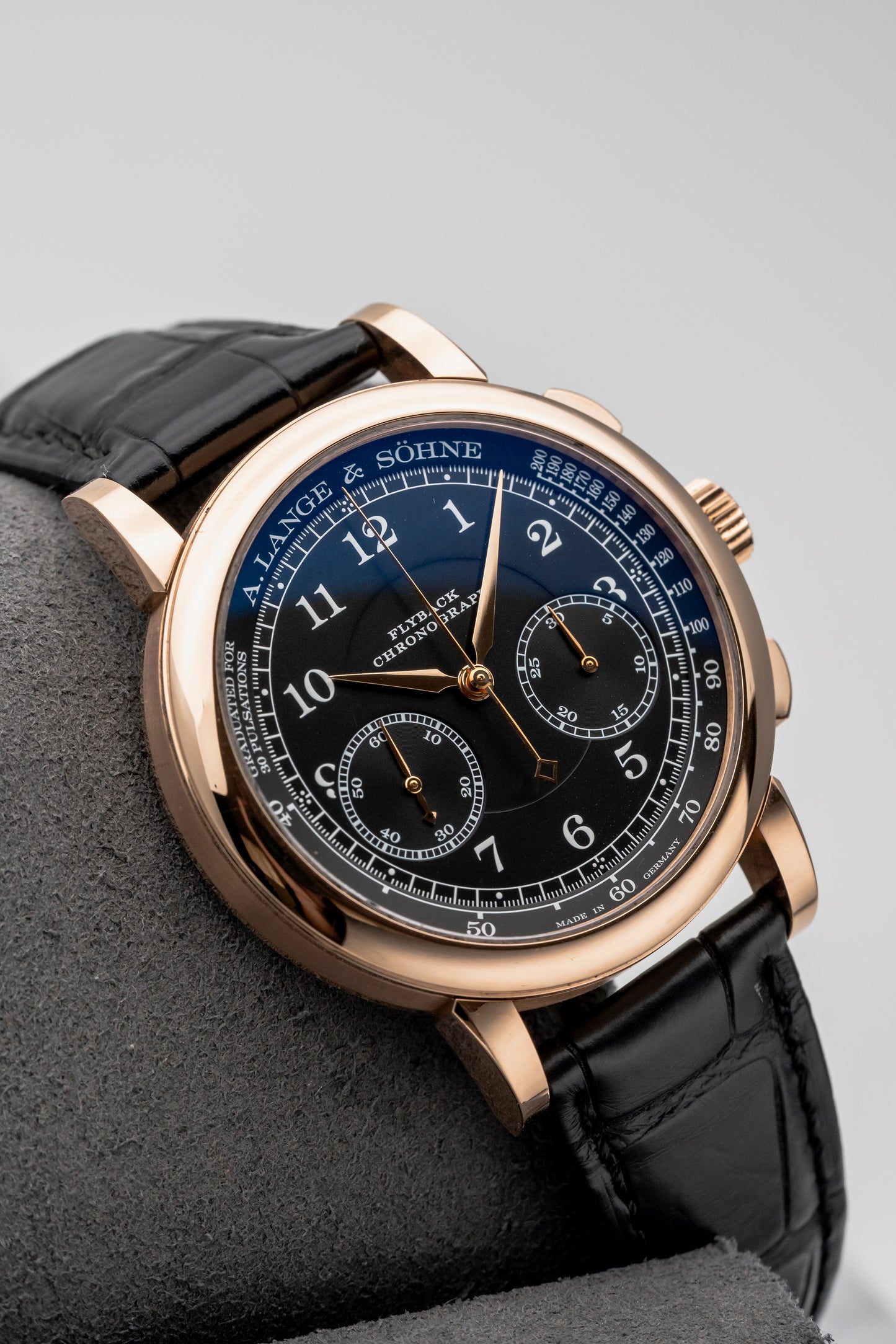 A. Lange & Söhne 1815 Chronograph 414.031 Black Dial