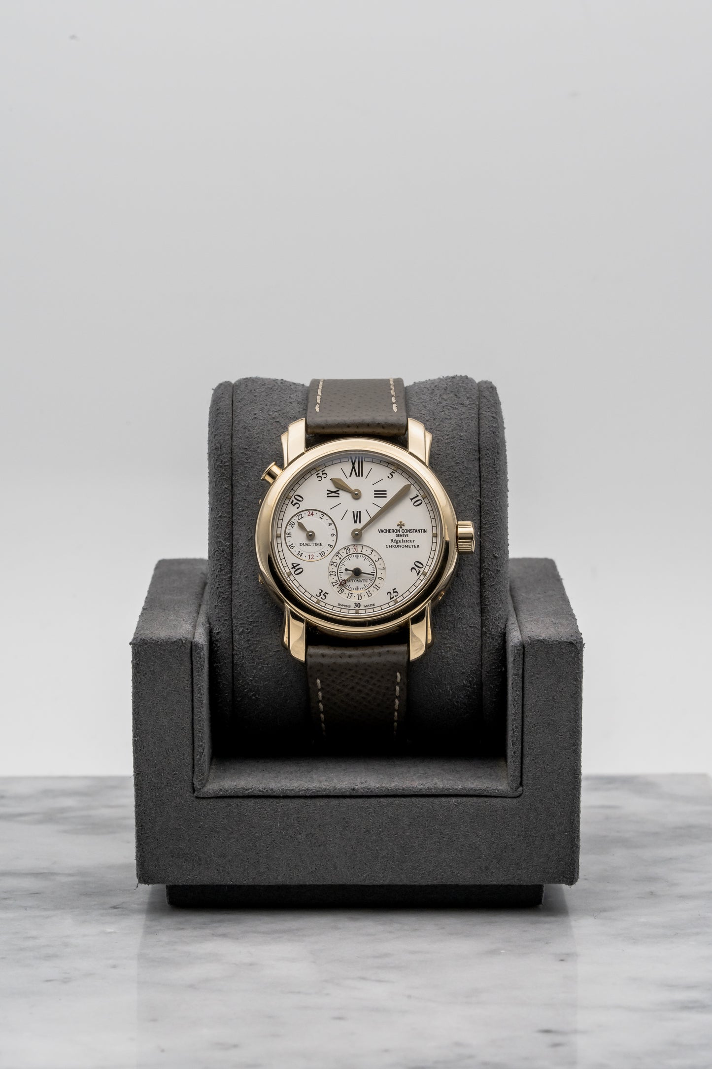 Vacheron Constantin Malte Dual Time 42005/000J-8901, Silver Dial