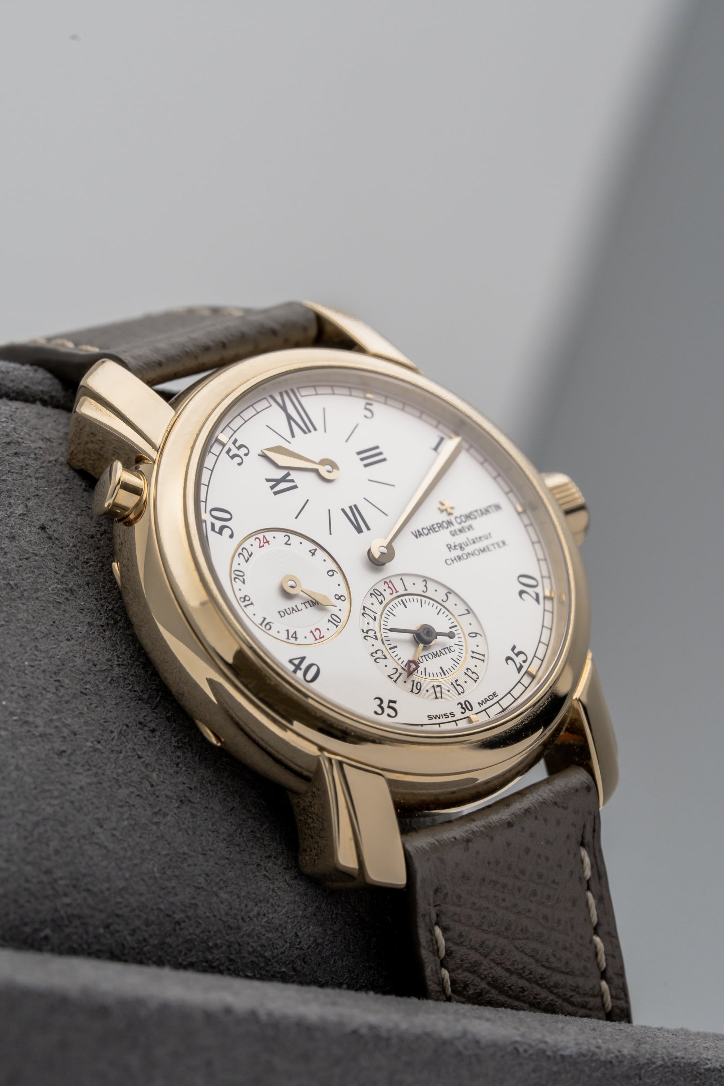 Vacheron Constantin Malte Dual Time 42005/000J-8901, Silver Dial