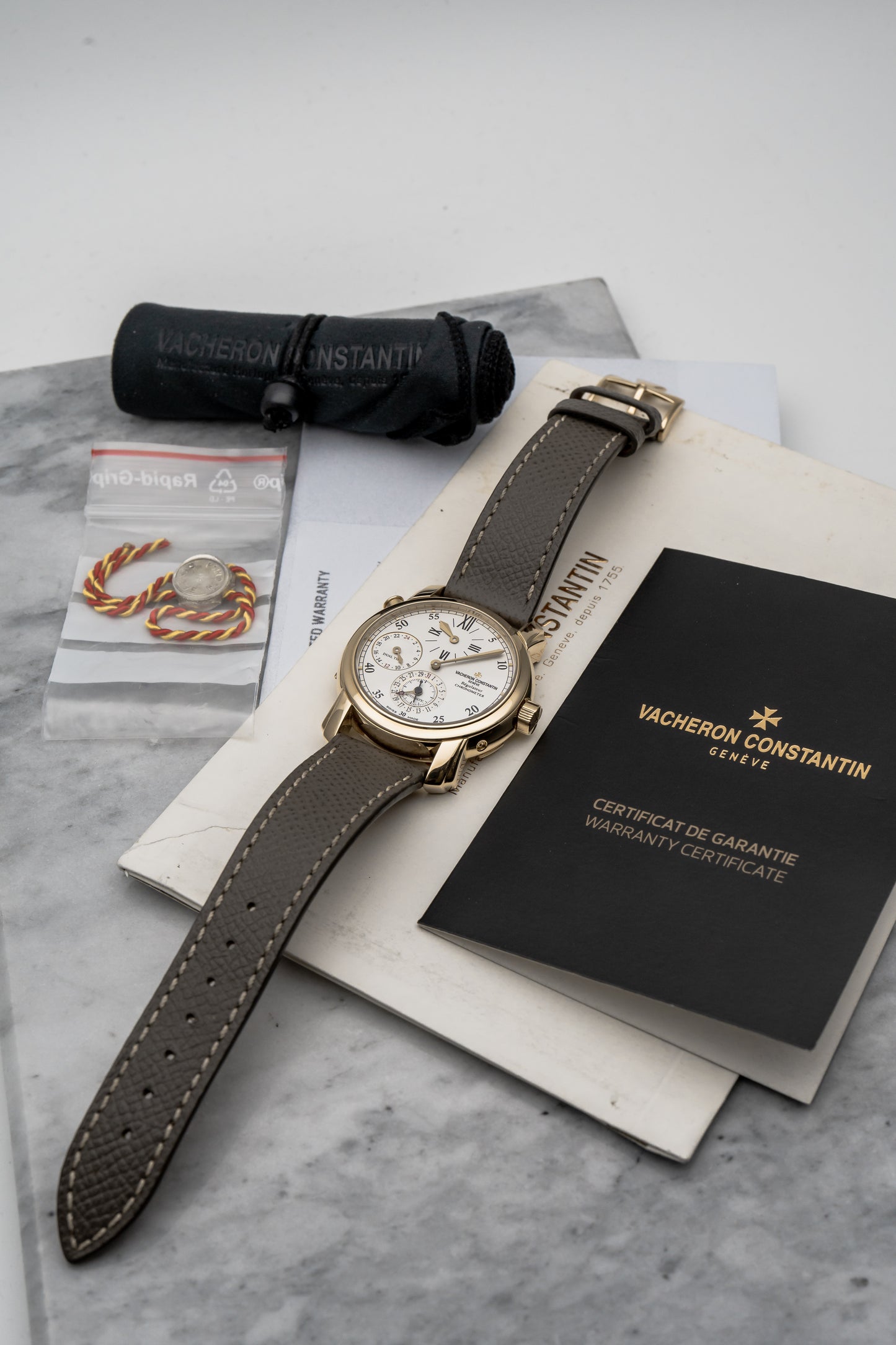 Vacheron Constantin Malte Dual Time 42005/000J-8901, Silver Dial