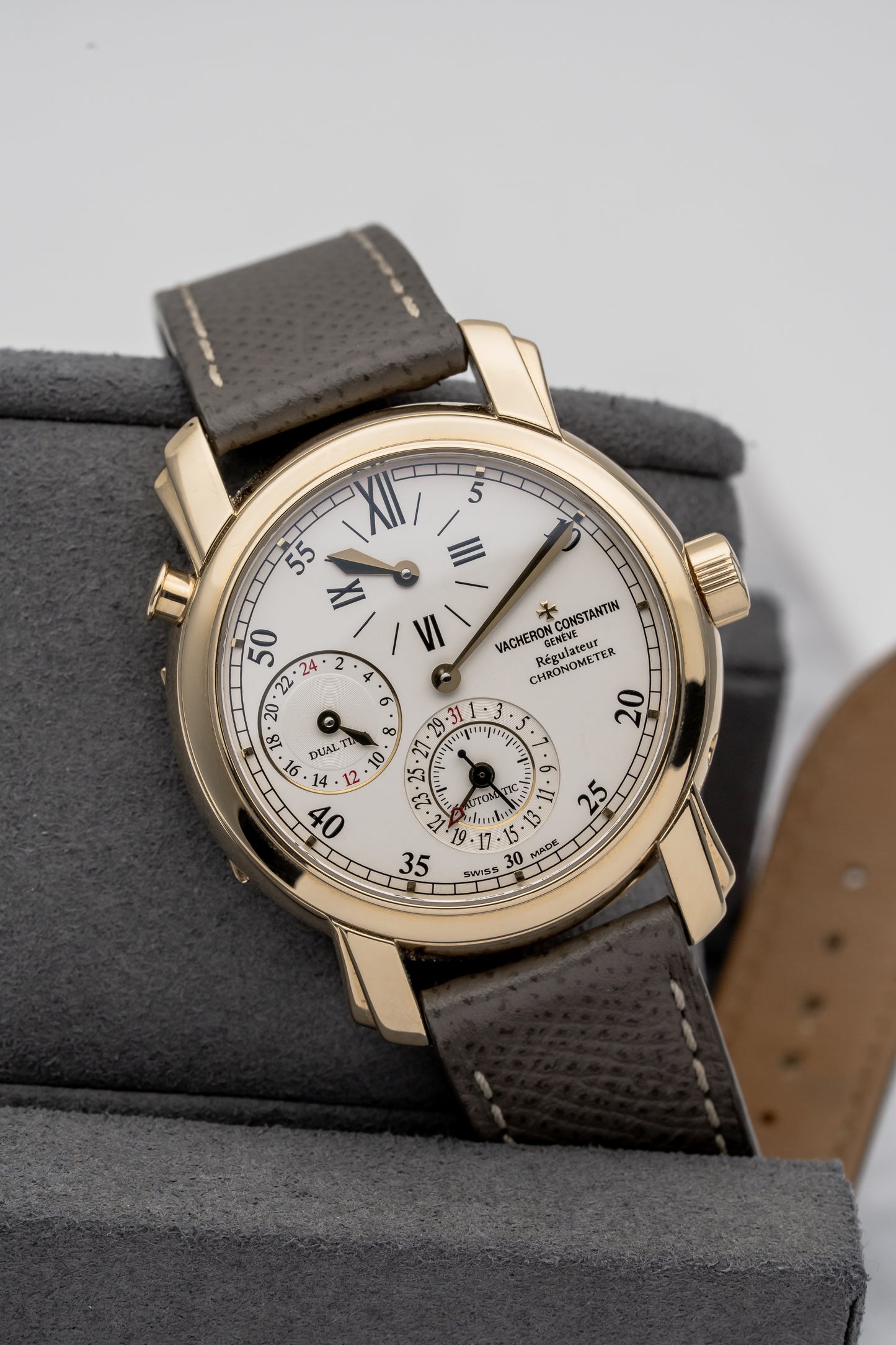 Vacheron Constantin Malte Dual Time 42005/000J-8901, Silver Dial