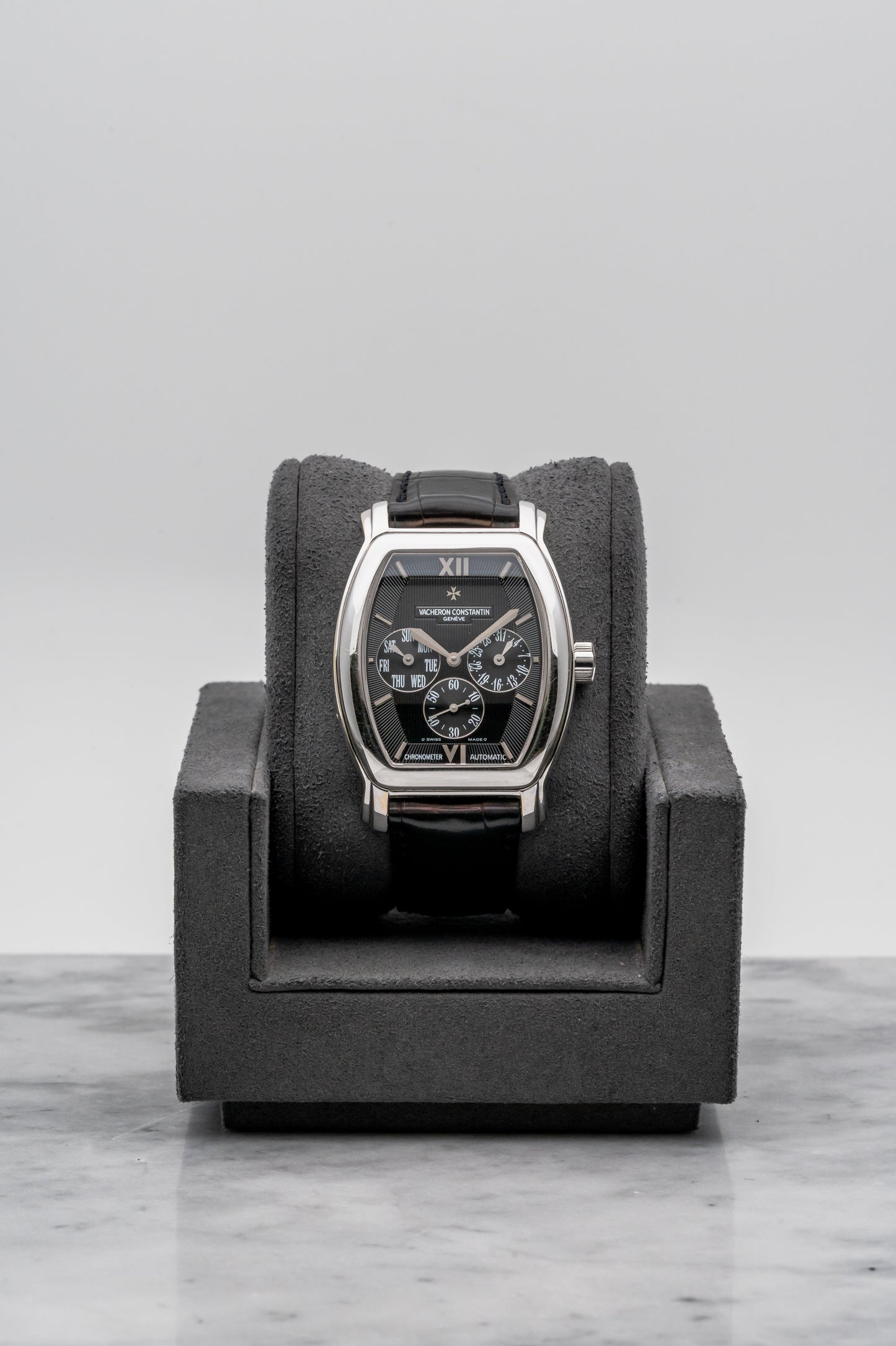 Vacheron Constantin Royal Eagle Chronograph 42008/000G Black Dial