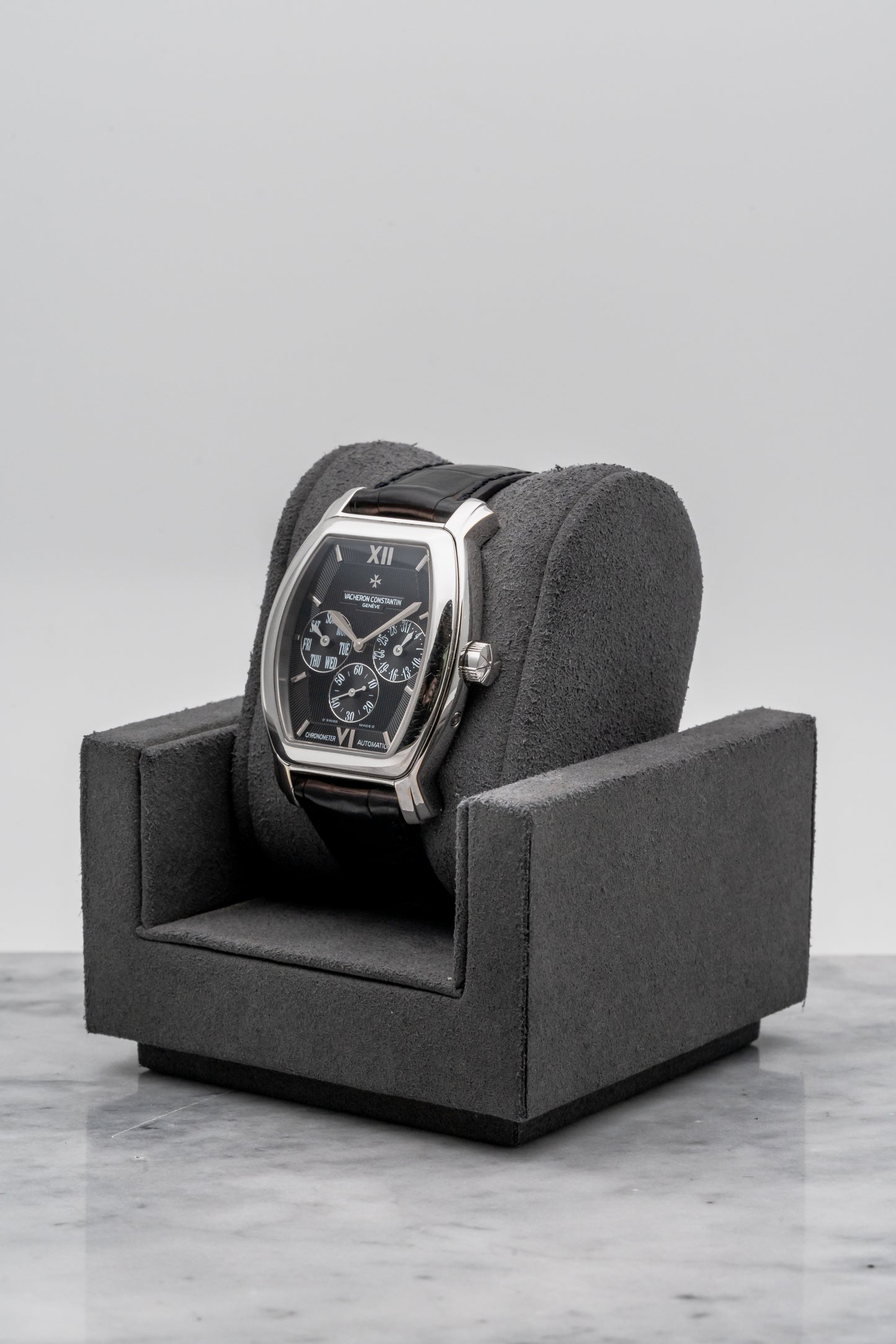 Vacheron Constantin Royal Eagle Chronograph 42008/000G Black Dial