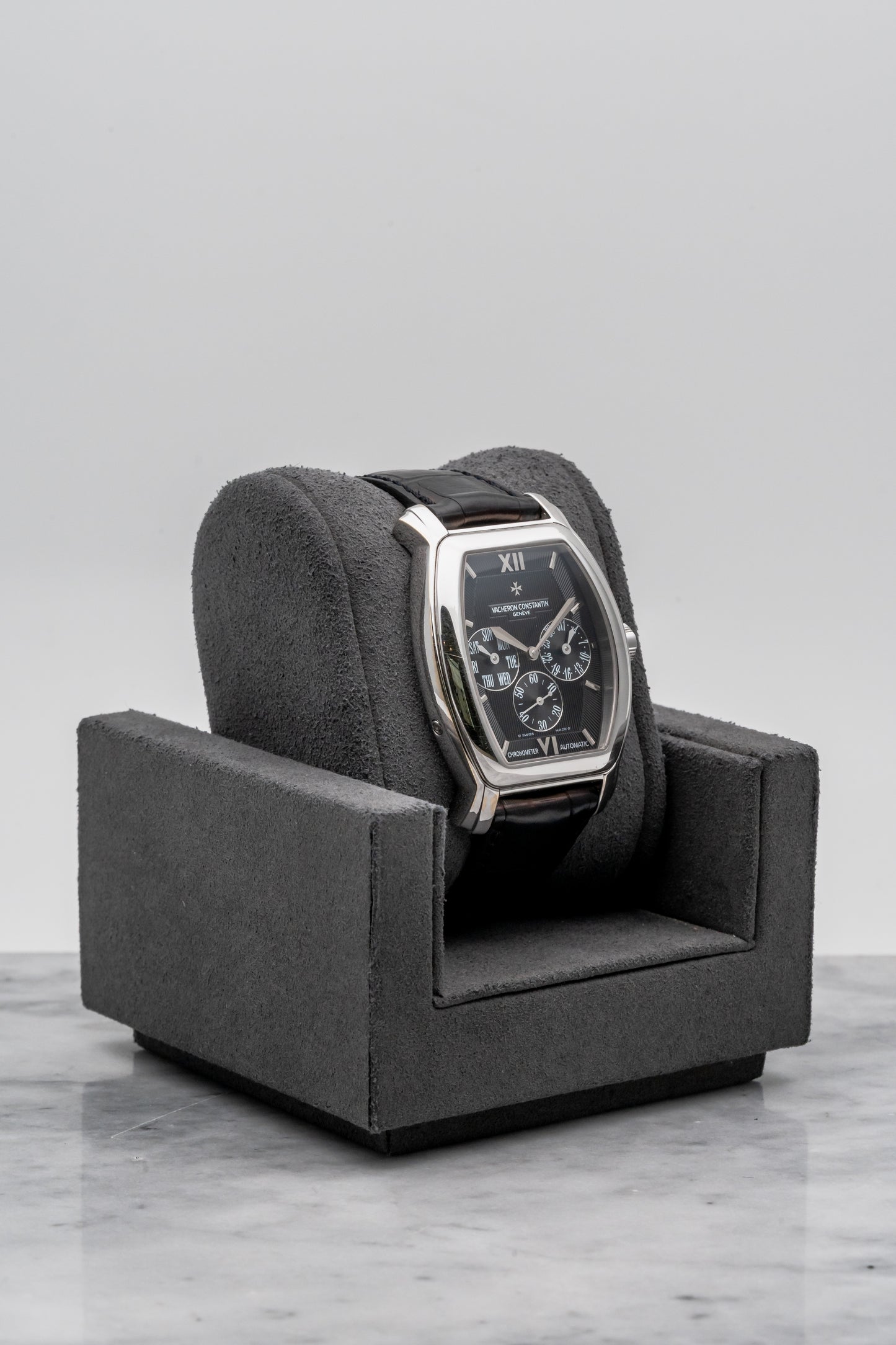Vacheron Constantin Royal Eagle Chronograph 42008/000G Black Dial
