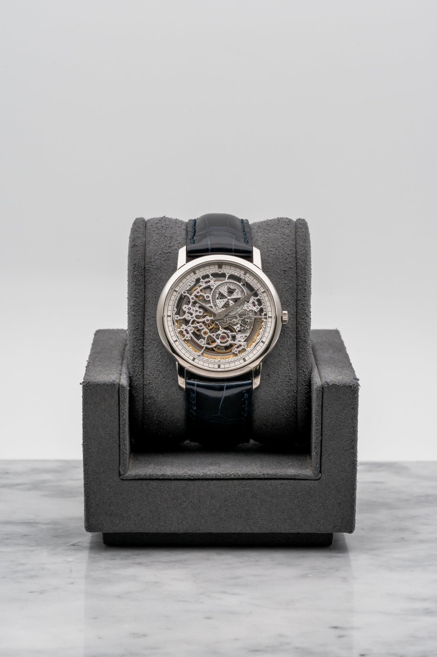 Vacheron Constantin Traditionnelle Skeleton 43178/000G-9393 Silver Skeleton Dial