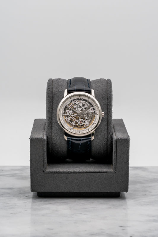 Vacheron Constantin Traditionnelle Skeleton 43178/000G-9393 Silver Skeleton Dial