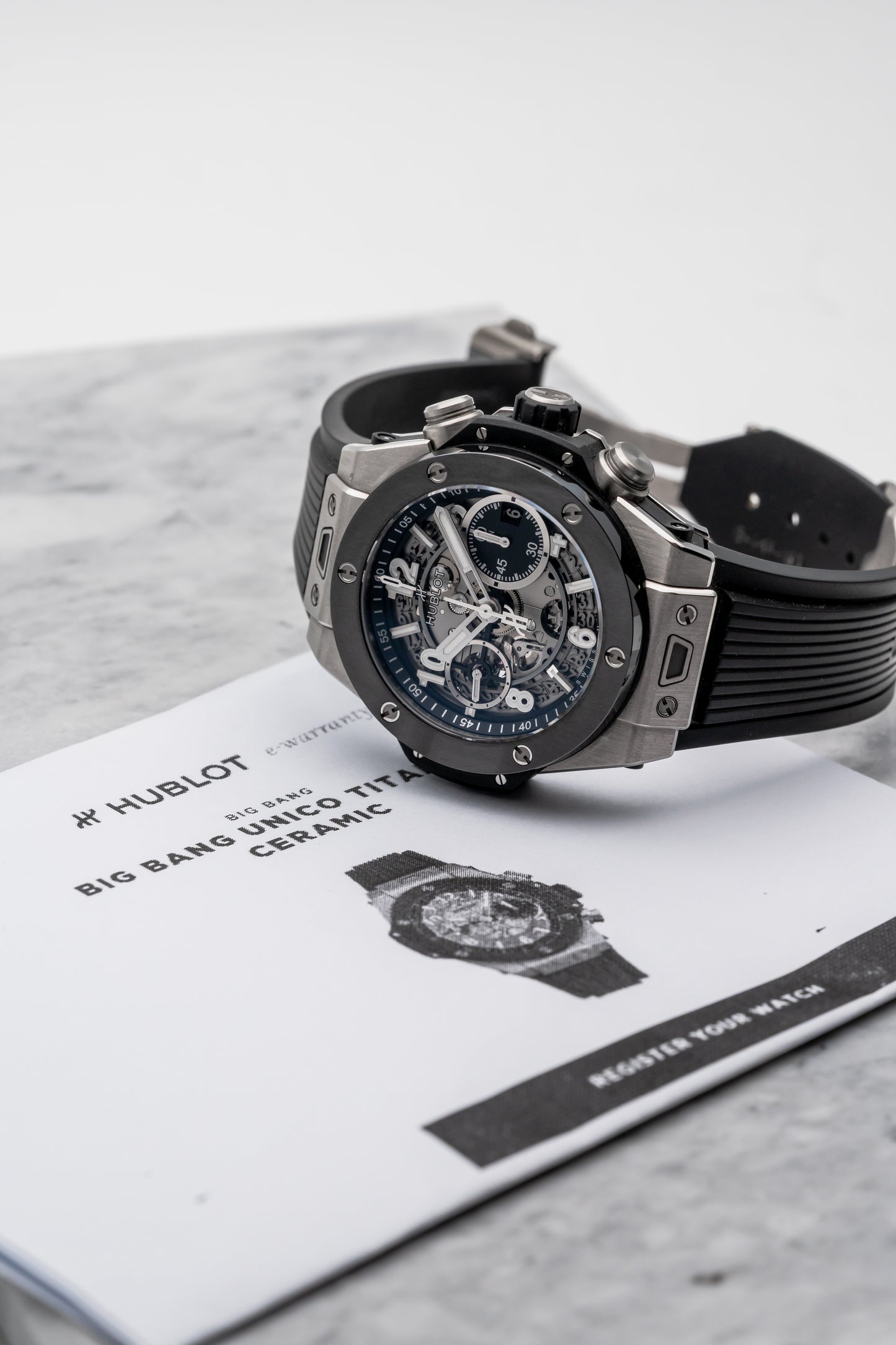 Hublot Big Bang 42mm Ceramic 441.NM.1171.RX, Skeleton Dial