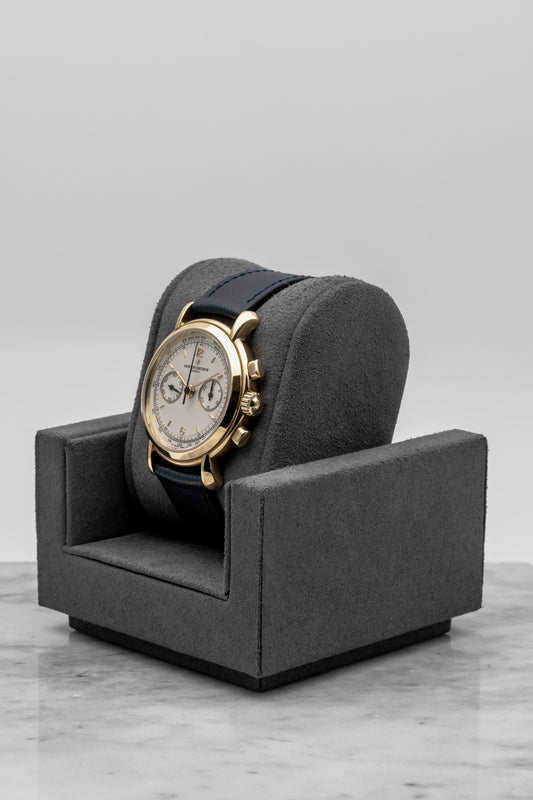 Vacheron Constantin Historiques Chronograph 47101/000J Yellow Gold, Silver Dial