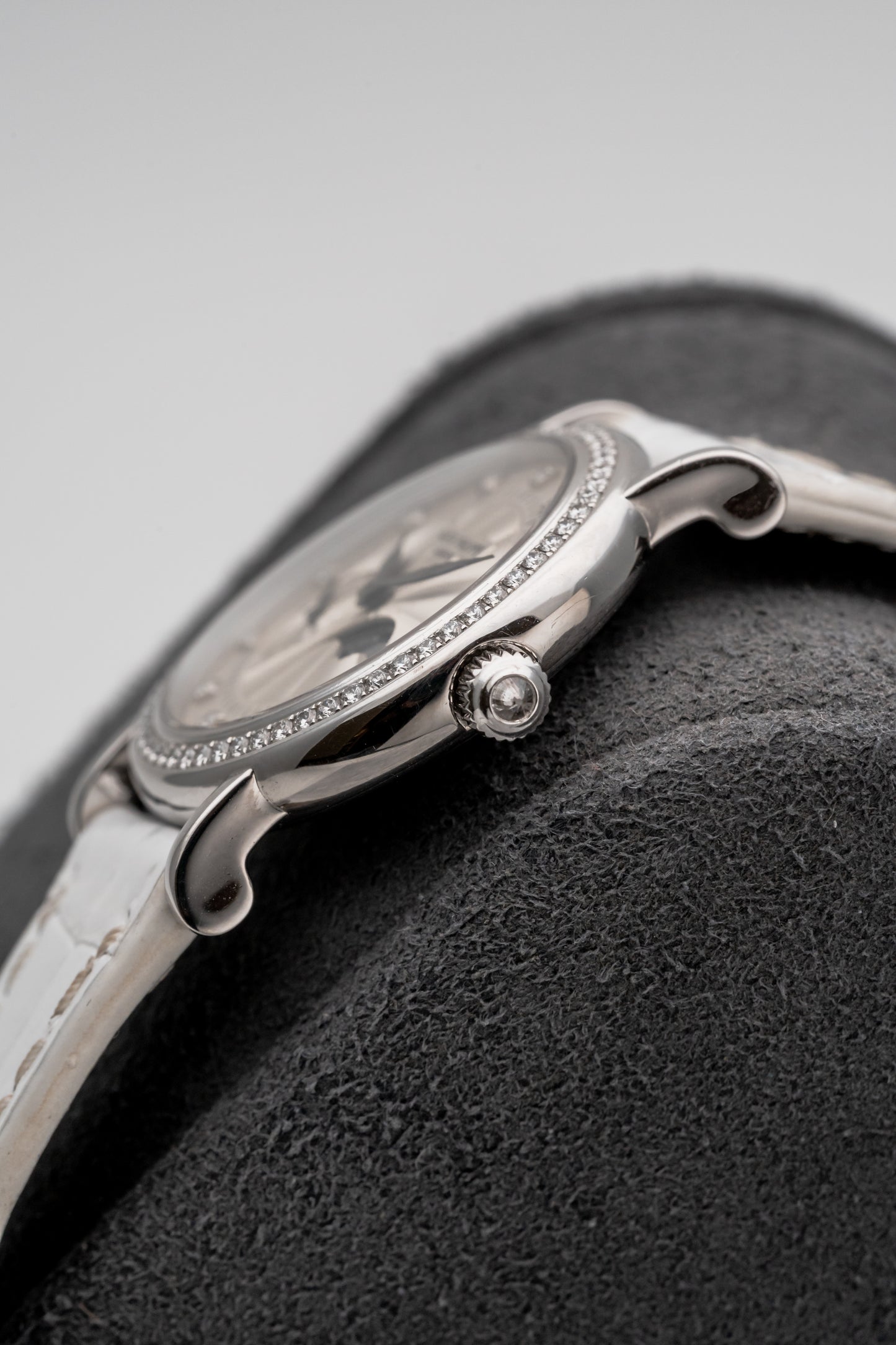Patek Philippe Calatrava Ladies 4858G Silver Dial