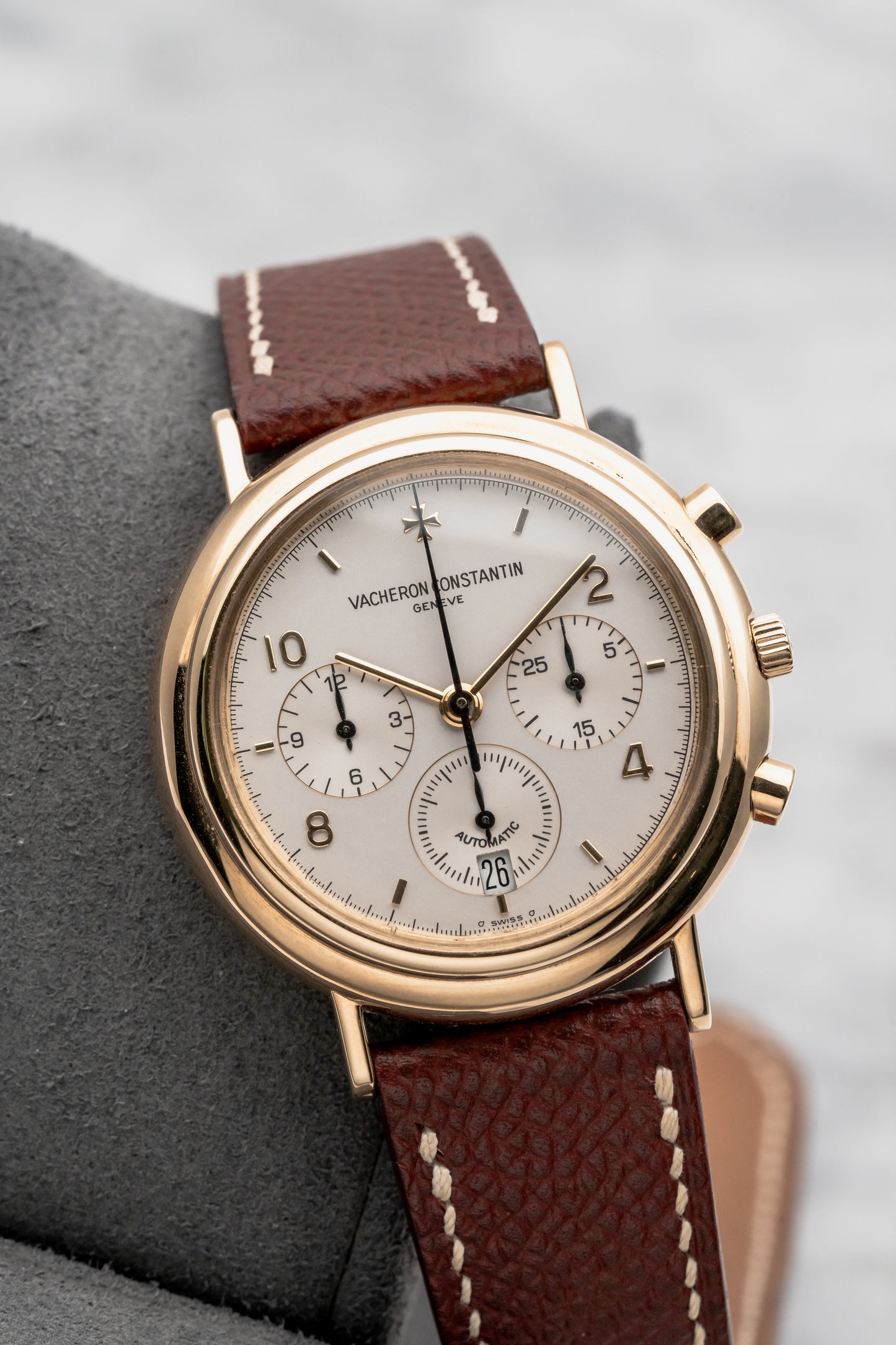 Vacheron Constantin Les Historiques Chronograph 49003/000J Silver Dial