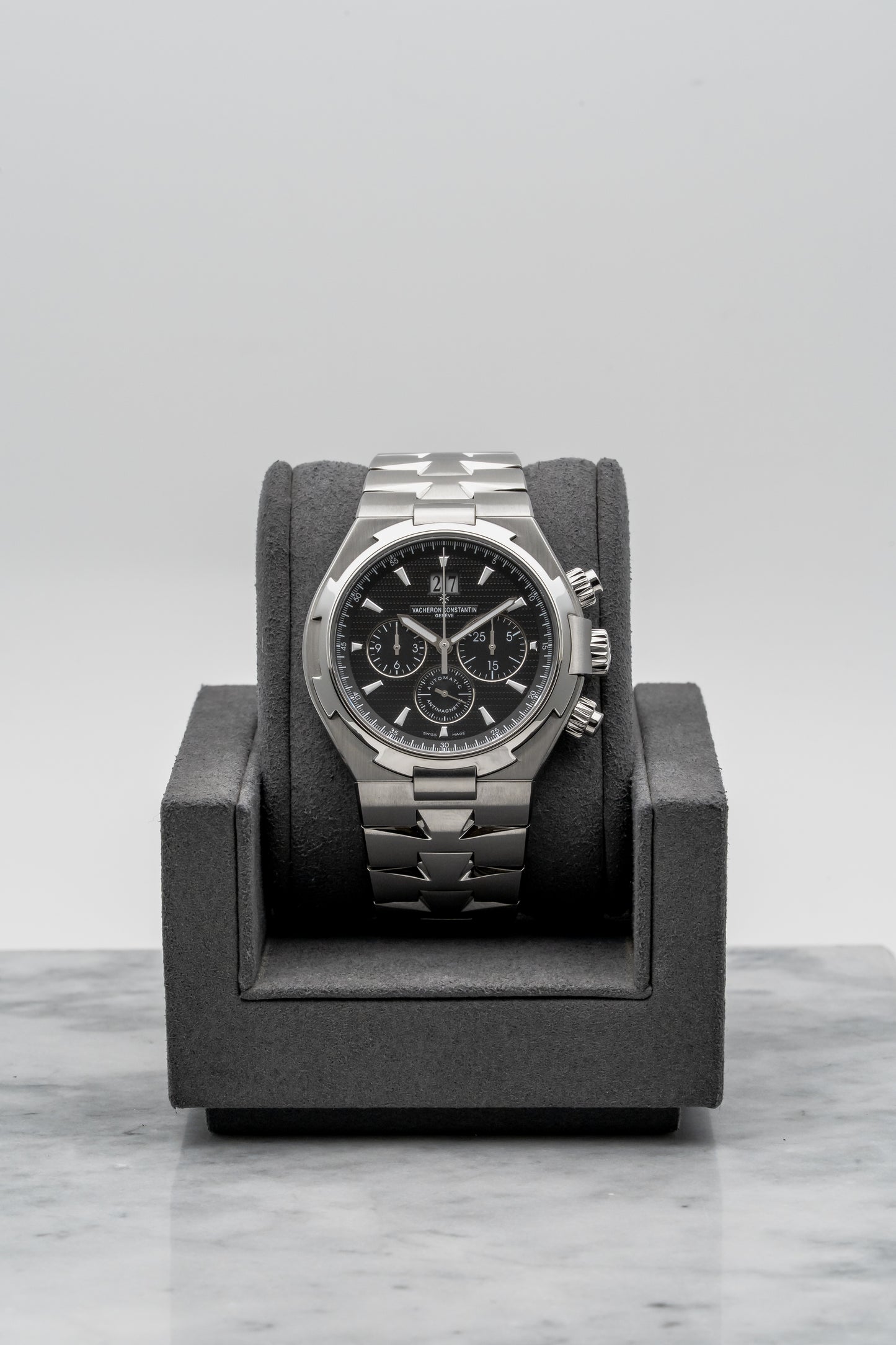 Vacheron Constantin Overseas Chronograph 49150/B01A-9097 Black Dial