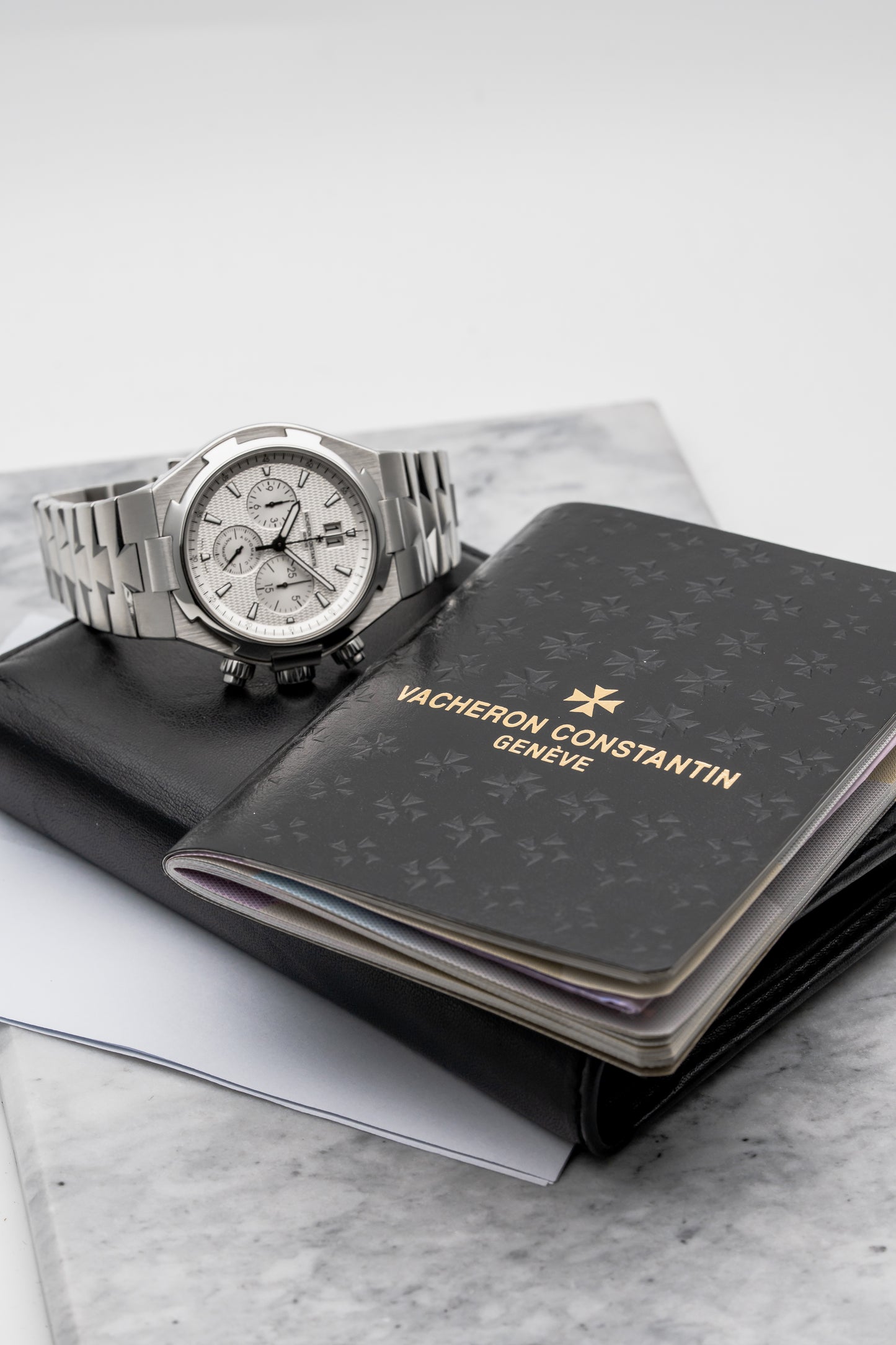 Vacheron Constantin Overseas Chronograph 49150/B01A-9095, White Dial