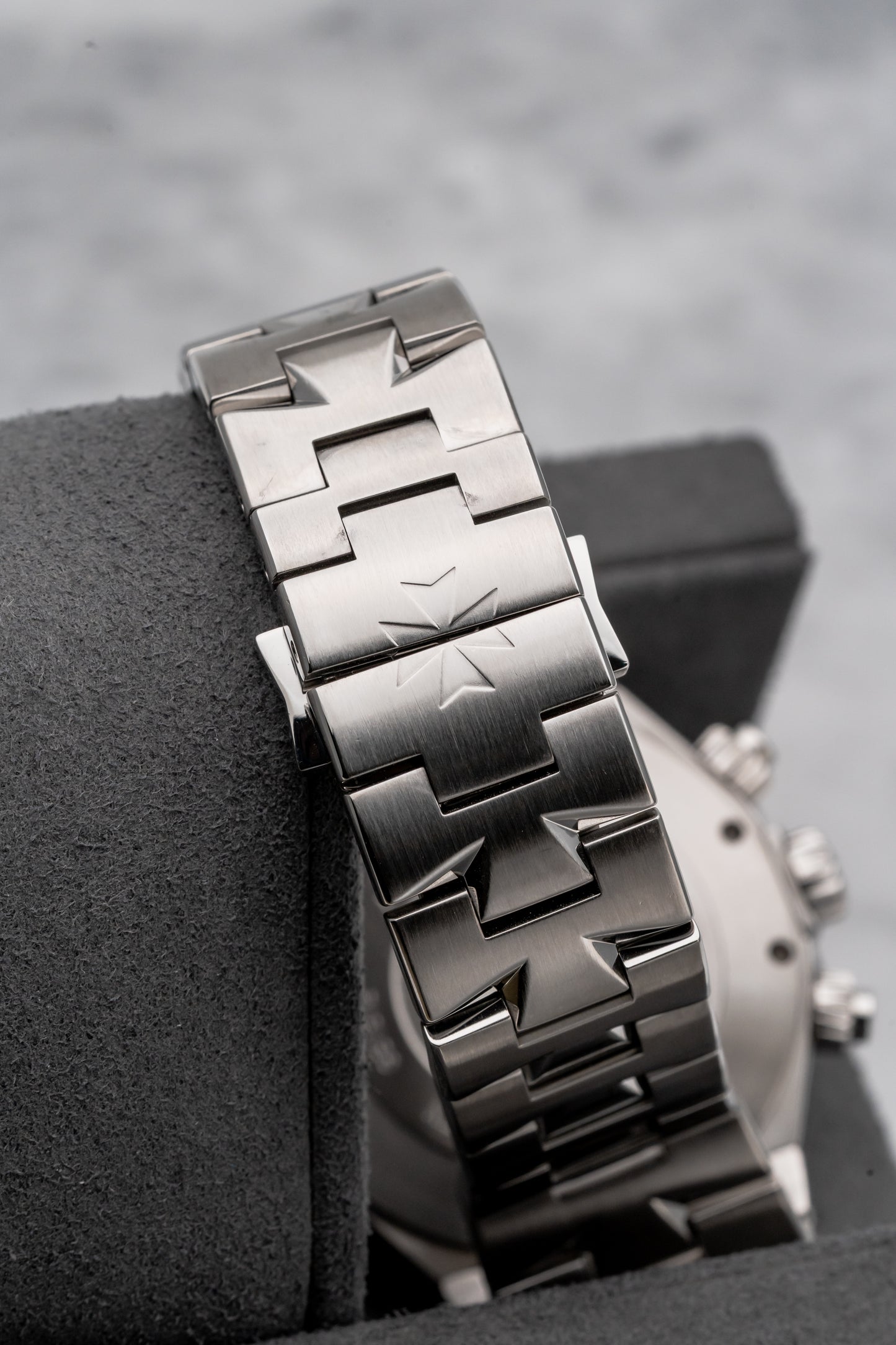 Vacheron Constantin Overseas Chronograph 49150/B01A-9097 Black Dial