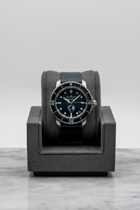 Blancpain Fifty Fathoms “Ocean Commitment” 5008-11B40-52A, Blue Dial