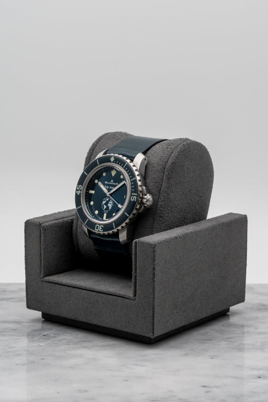 Blancpain Fifty Fathoms “Ocean Commitment” 5008-11B40-52A, Blue Dial