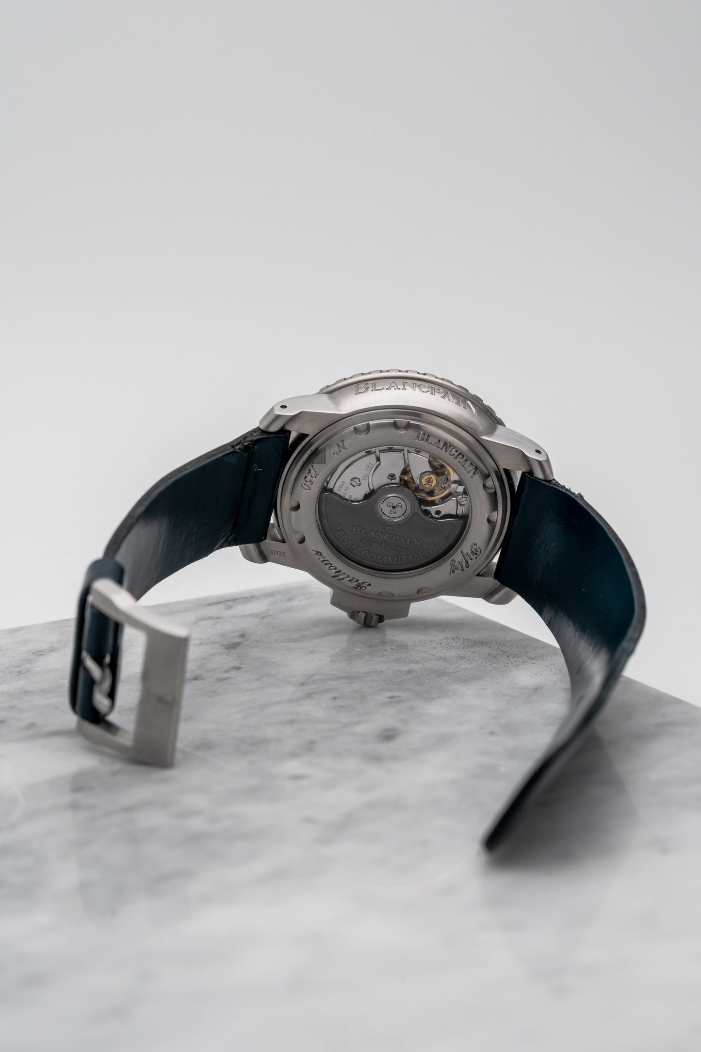 Blancpain Fifty Fathoms “Ocean Commitment” 5008-11B40-52A, Blue Dial