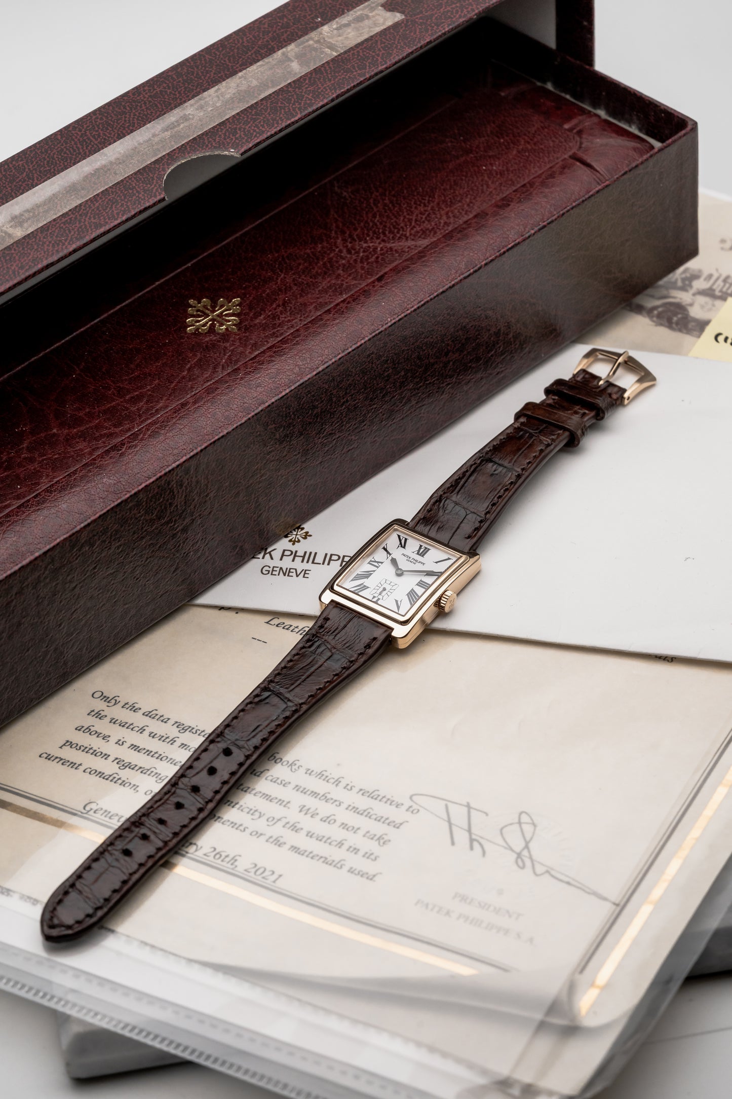Patek Philippe Gondolo 5010J White Dial Serviced 2026 by Patek